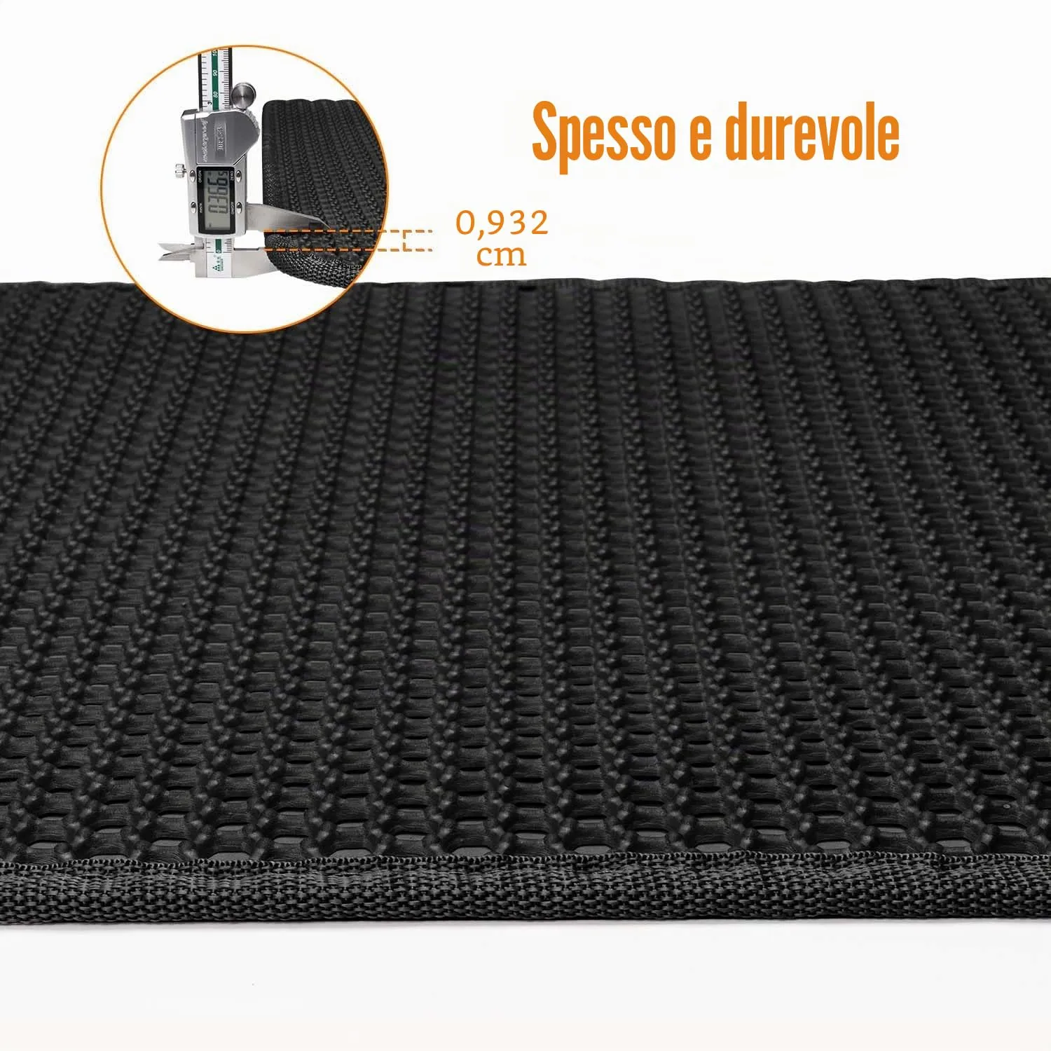 Conlun Tappetino Lettiera Gatto 76x56 cm Nido d'Ape, Nero - immagine 7