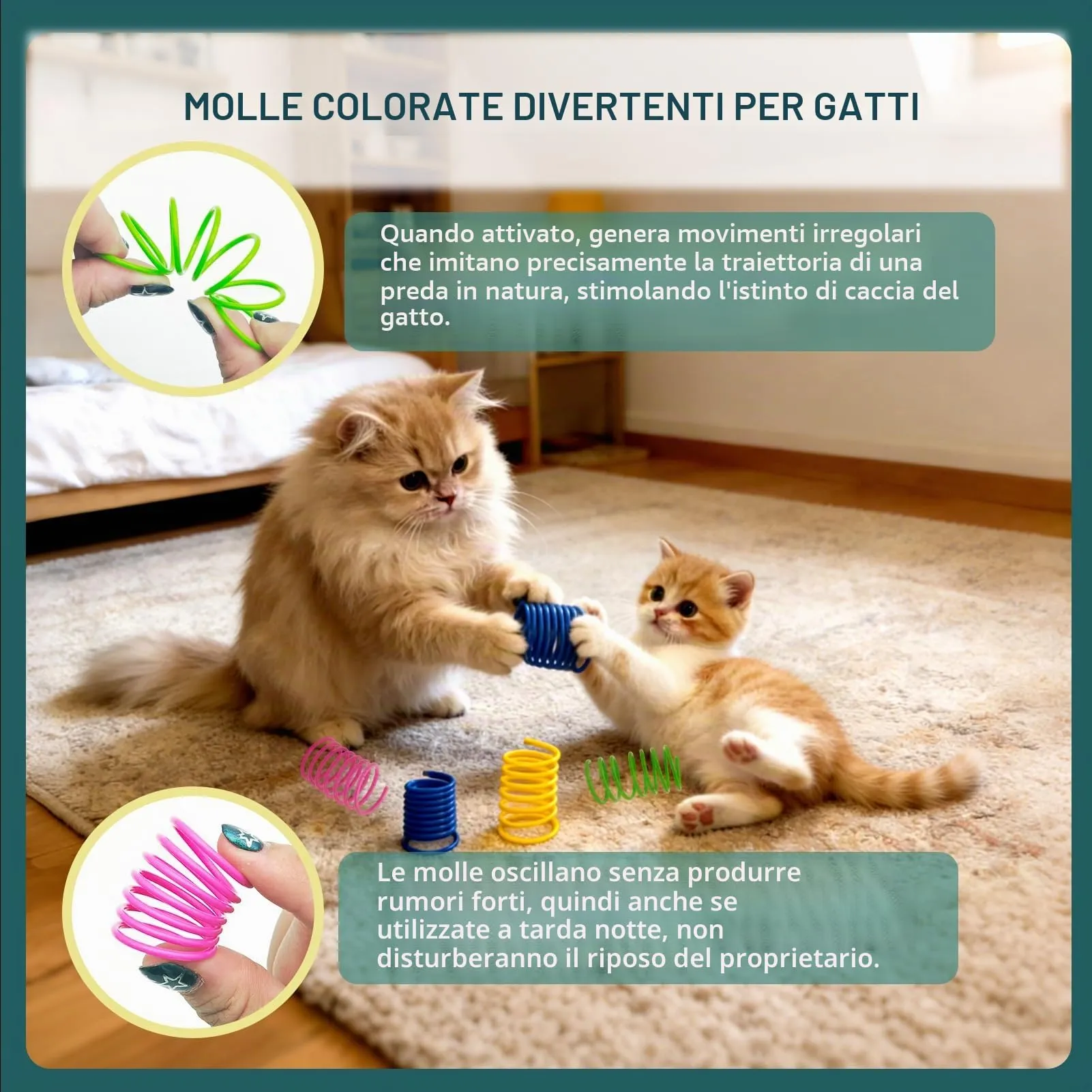 TaimeiMao Giocattolo Molle per Gatti, 32 Pezzi - immagine 5