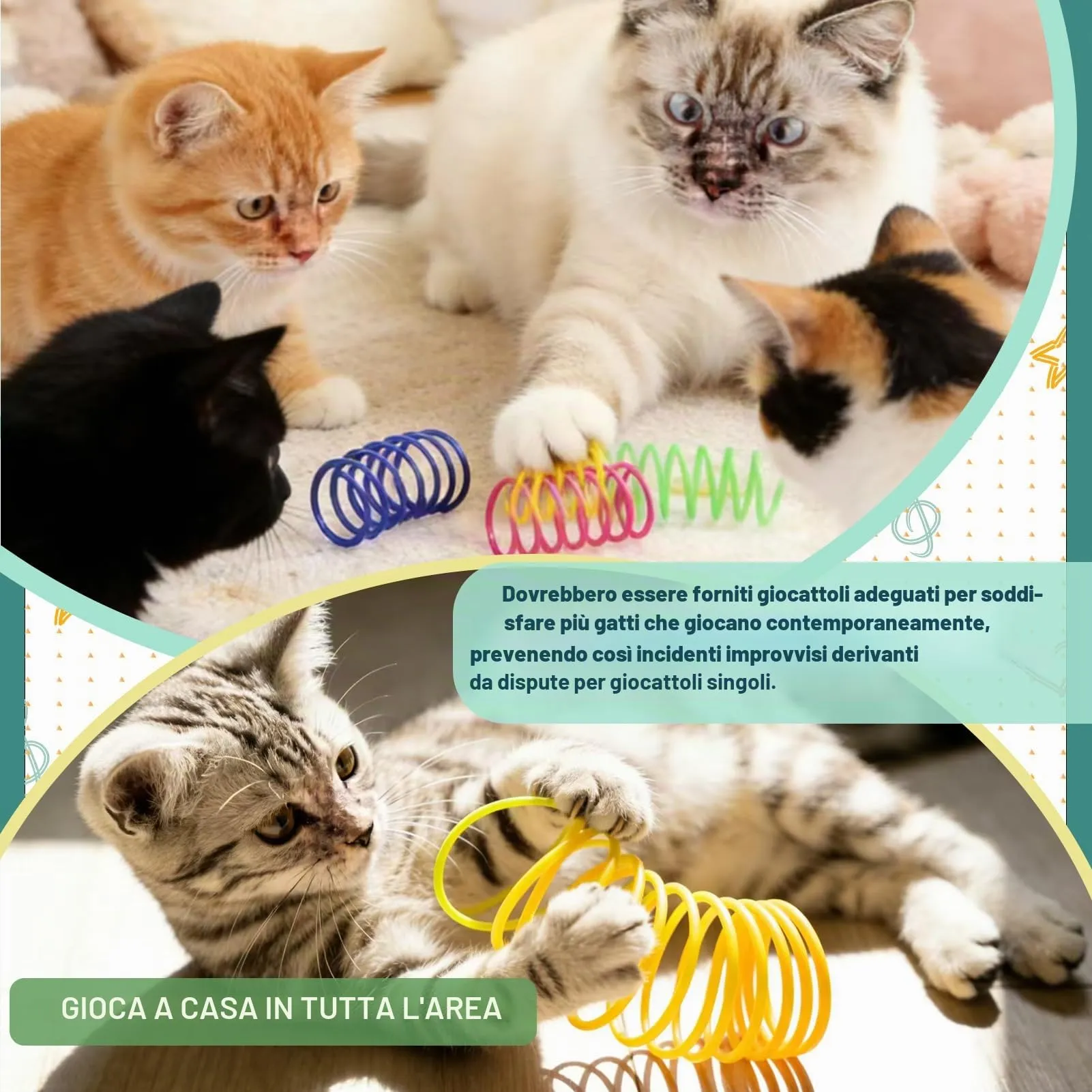 TaimeiMao Giocattolo Molle per Gatti, 32 Pezzi - immagine 6
