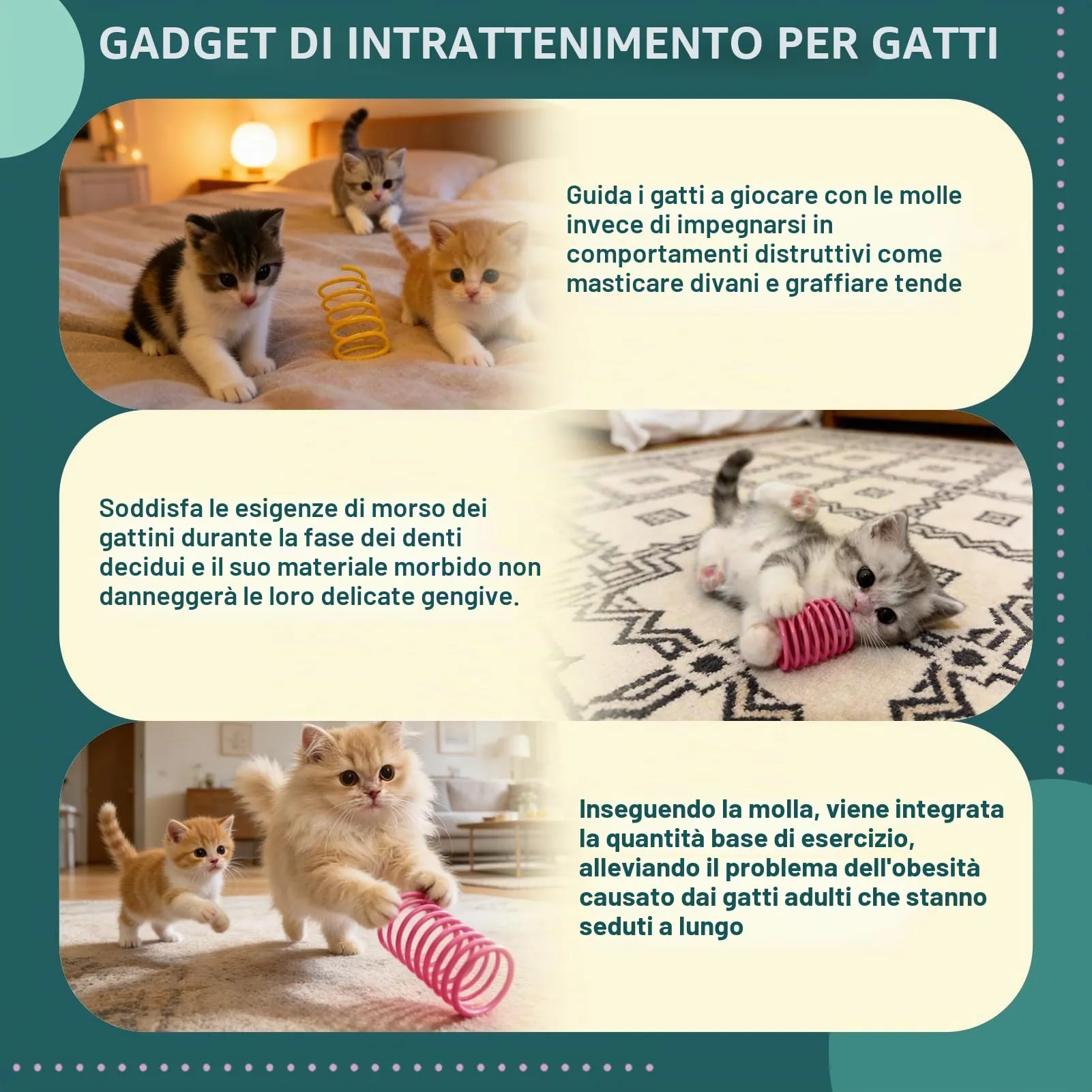 TaimeiMao Giocattolo Molle per Gatti, 32 Pezzi - immagine 7