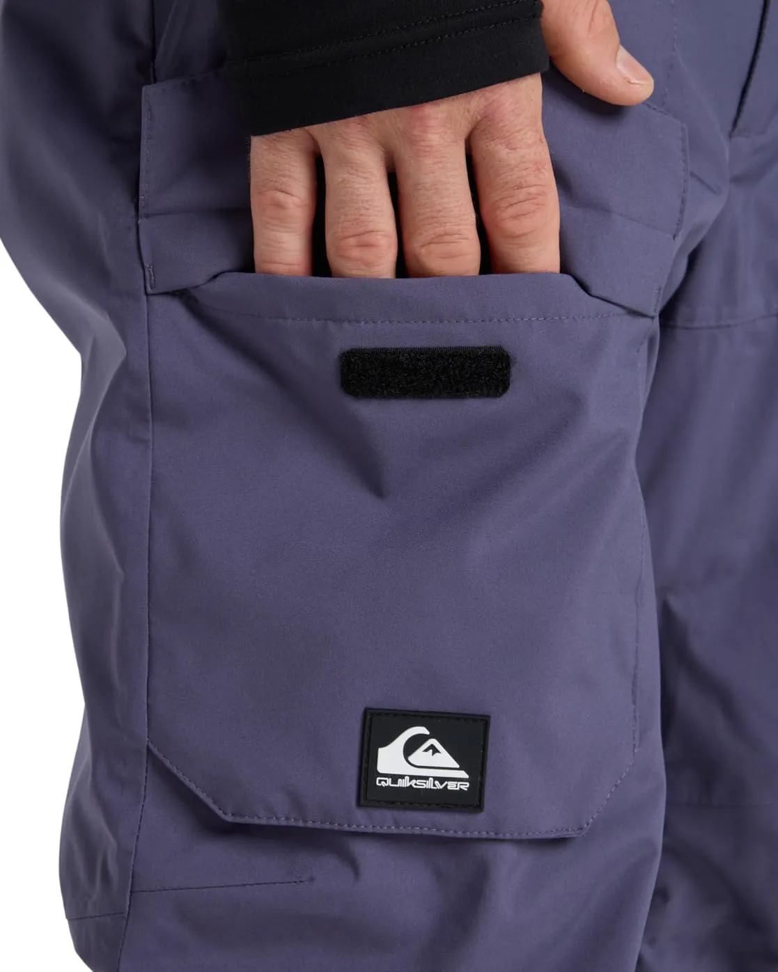 Quiksilver Utility Pantaloni da Neve Uomo - Nero - XS - immagine 8