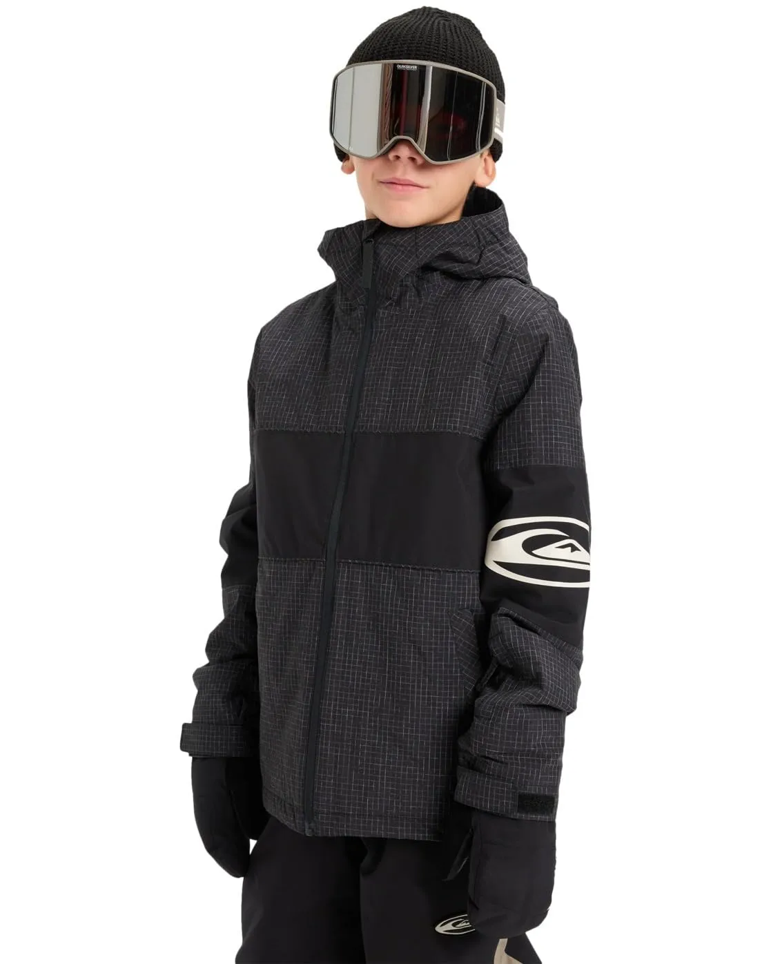 Quiksilver High in The Hood Jacket - Nero - EQBTJ03219-kvj0 - immagine 5