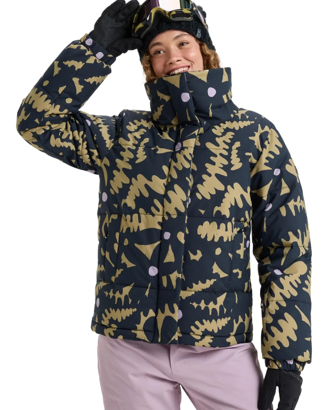 Roxy Rebel Snow Jacket Beige L - immagine 1