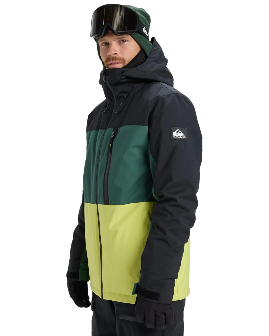 Quiksilver Sycamore Block 20K Snow Jacket - Nero - immagine 6