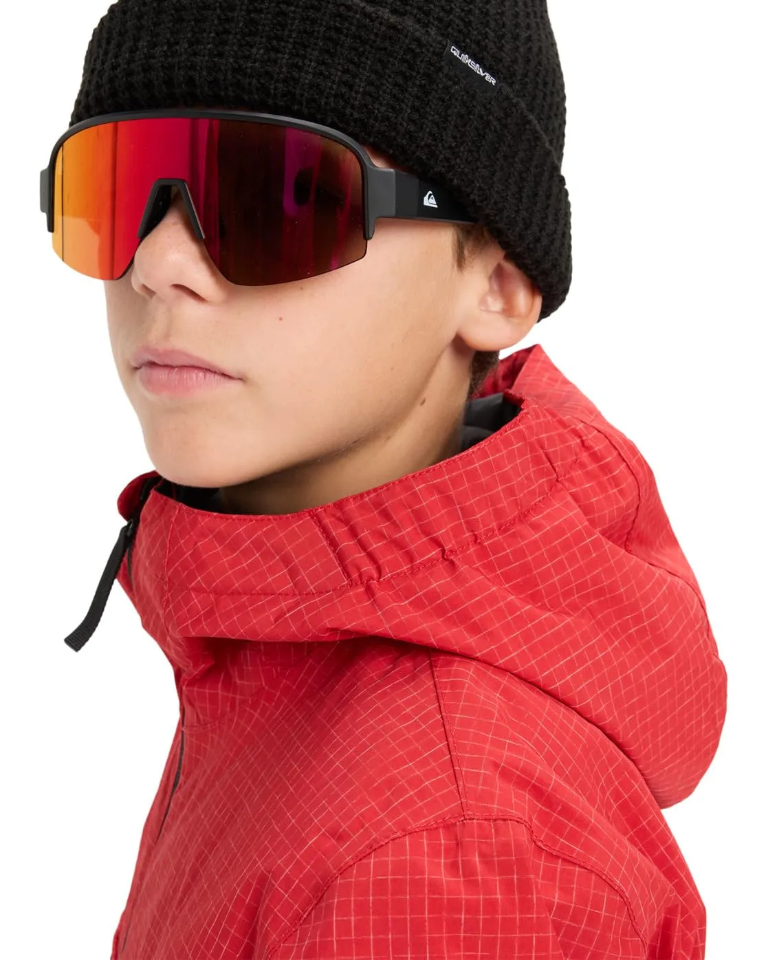 Quiksilver High in The Hood Snow Jacket Rosso 10 - immagine 8