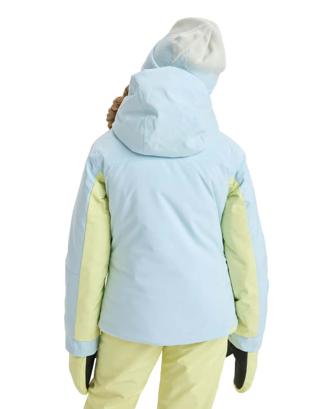 Roxy Free Jet Block Girl Snow Jacket - Blu - 10 - immagine 4