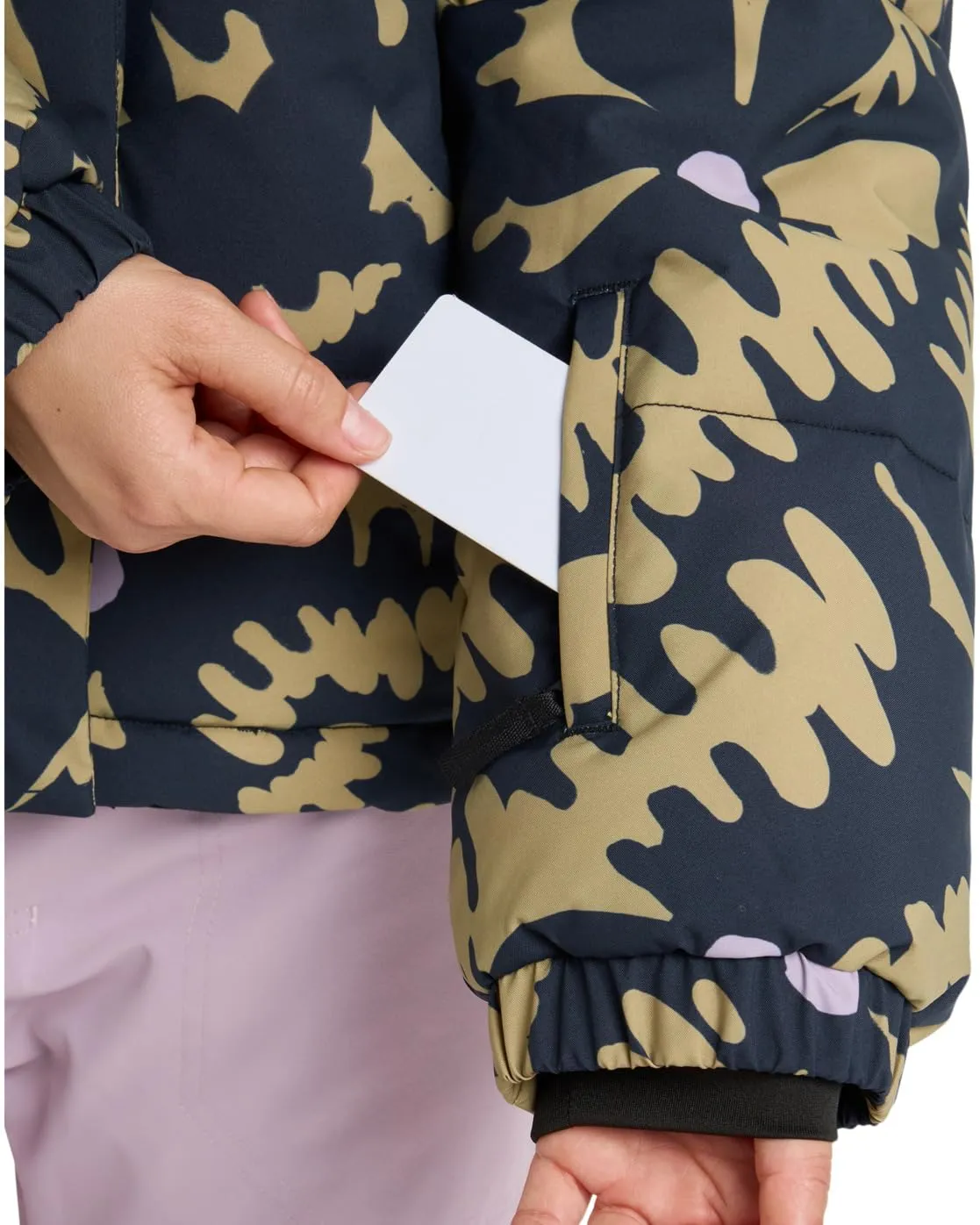 Roxy Rebel Snow Jacket - Beige - M - immagine 3