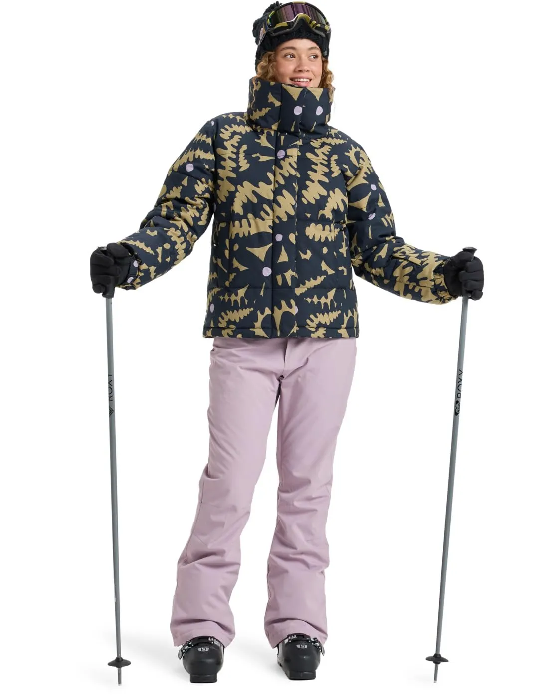 Roxy Rebel Snow Jacket - Beige - M - immagine 6