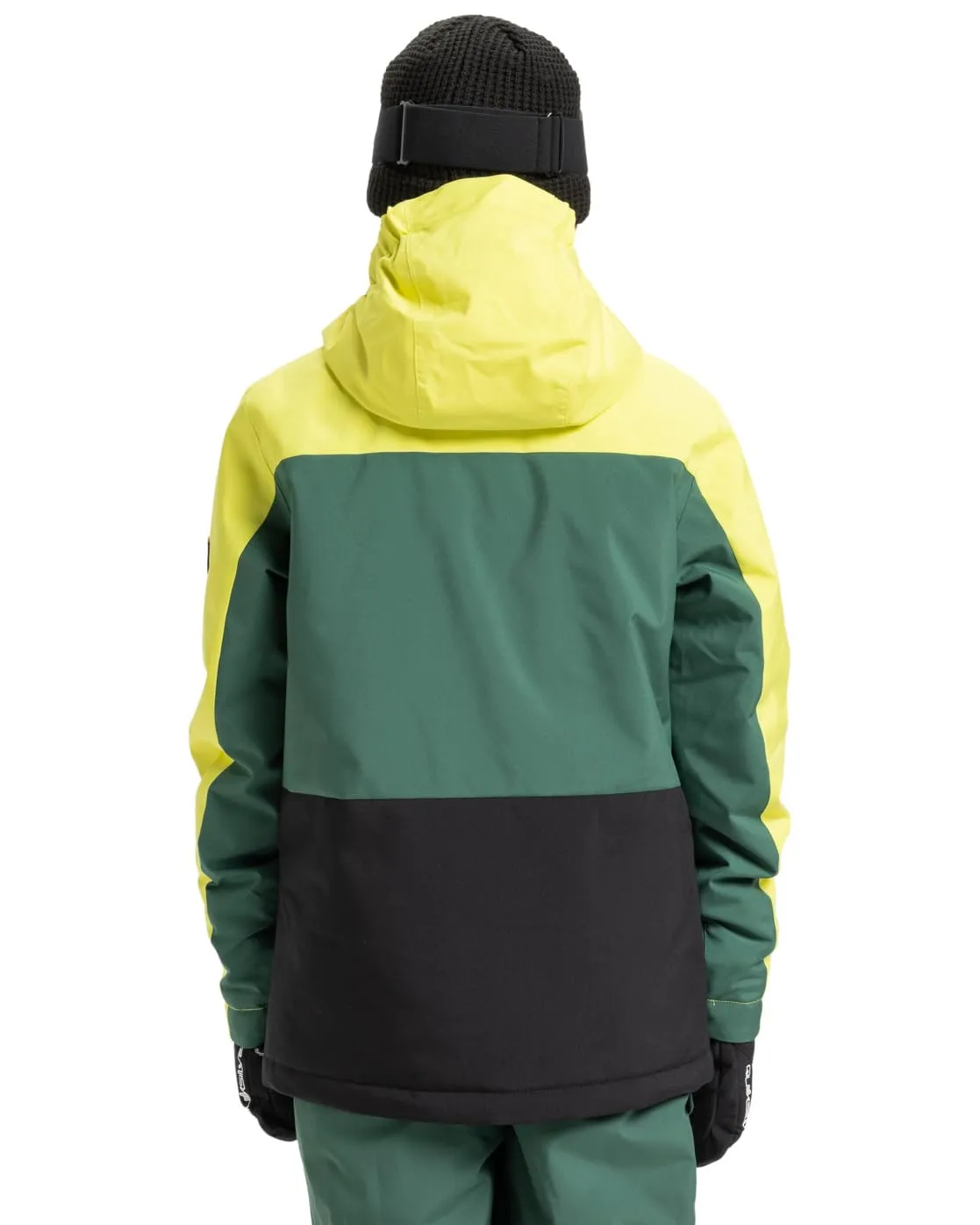 Quiksilver Side Hit Block Snow Jacket Nero 14 - immagine 4
