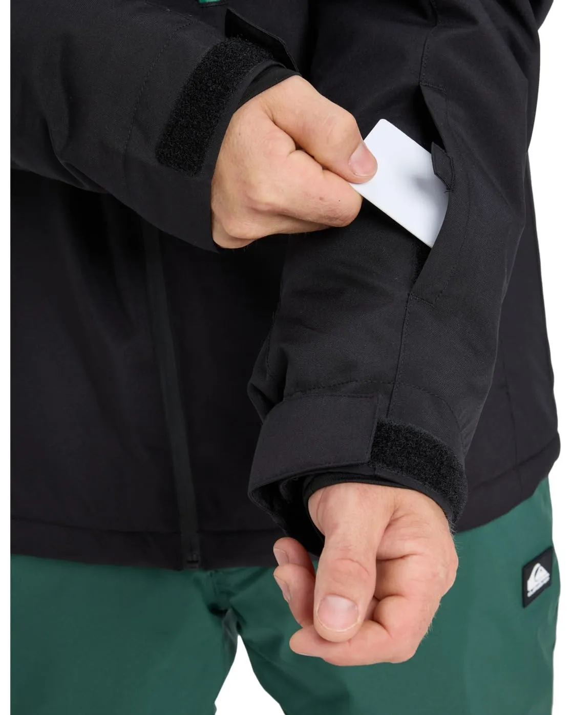 Quiksilver Titano Jacket EQYTJ03513-kvj0 - Nero - XS - immagine 7