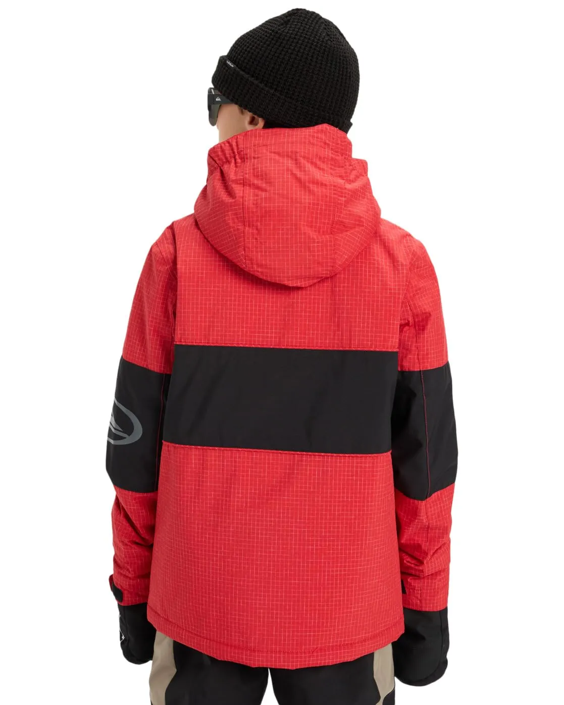 Quiksilver High in The Hood Snow Jacket - Rosso 16 - immagine 2