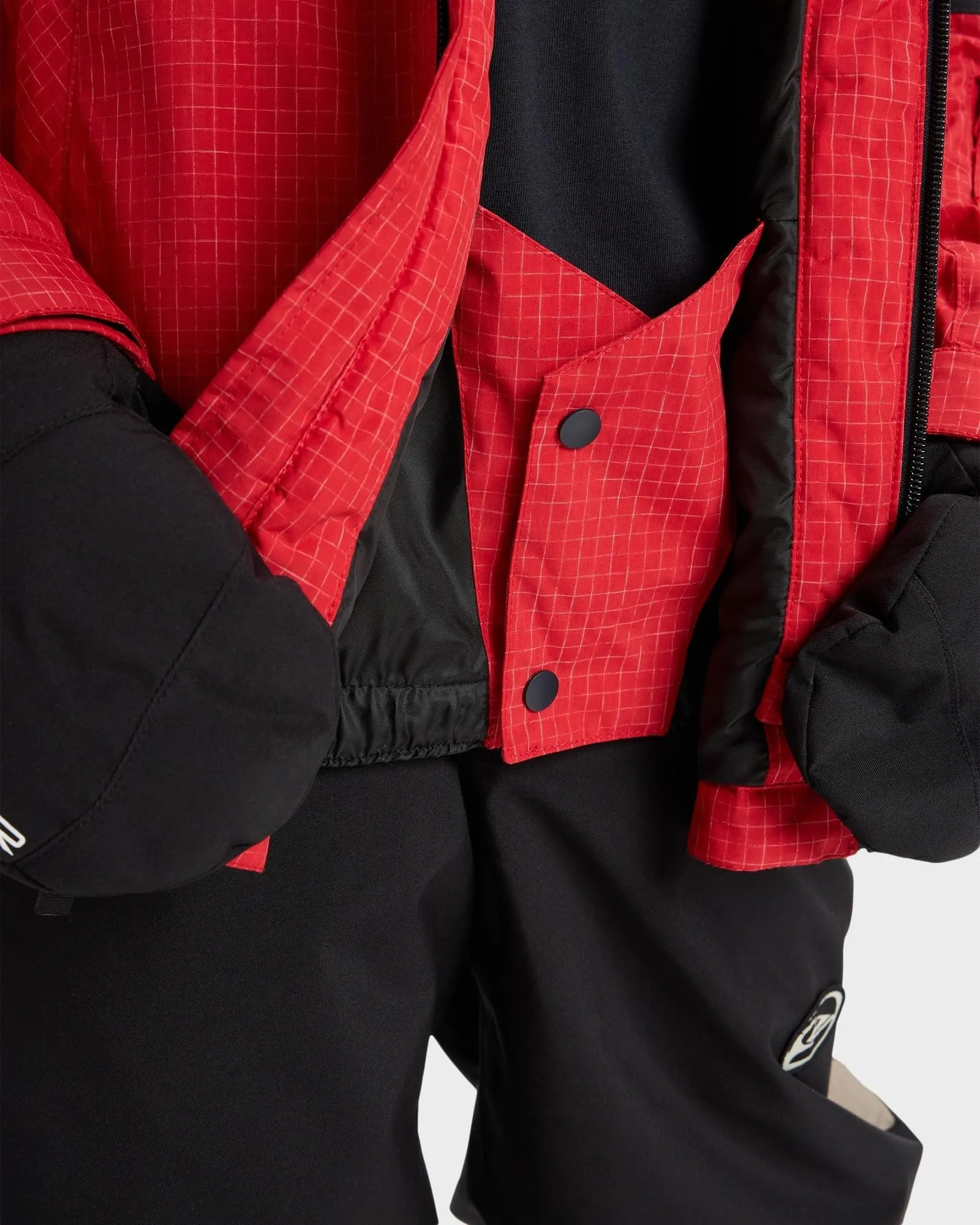 Quiksilver High in The Hood Snow Jacket - Rosso 16 - immagine 3