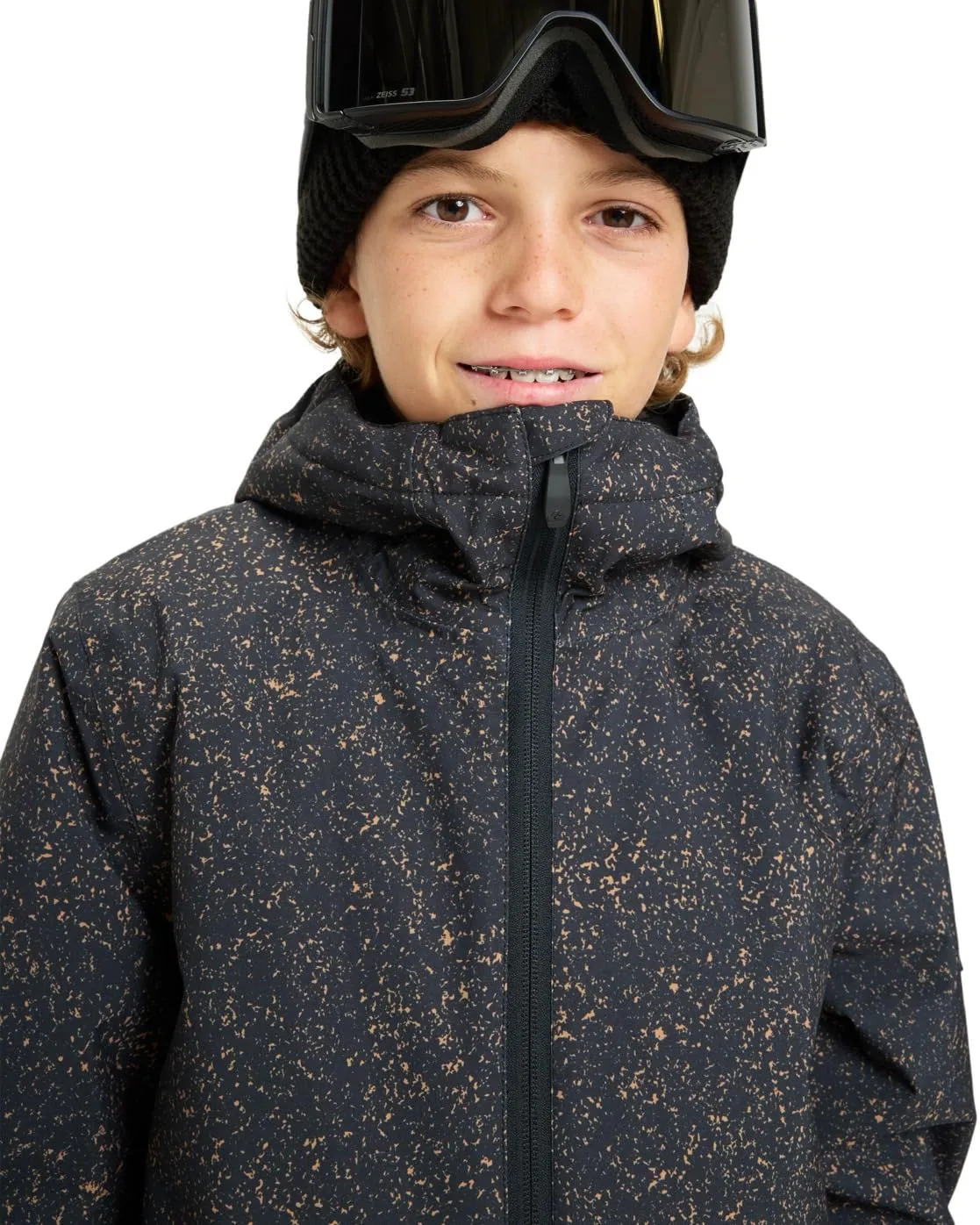 Quiksilver Mission Giacca da Neve Ragazzo 6-7 Anni - Nero - immagine 3