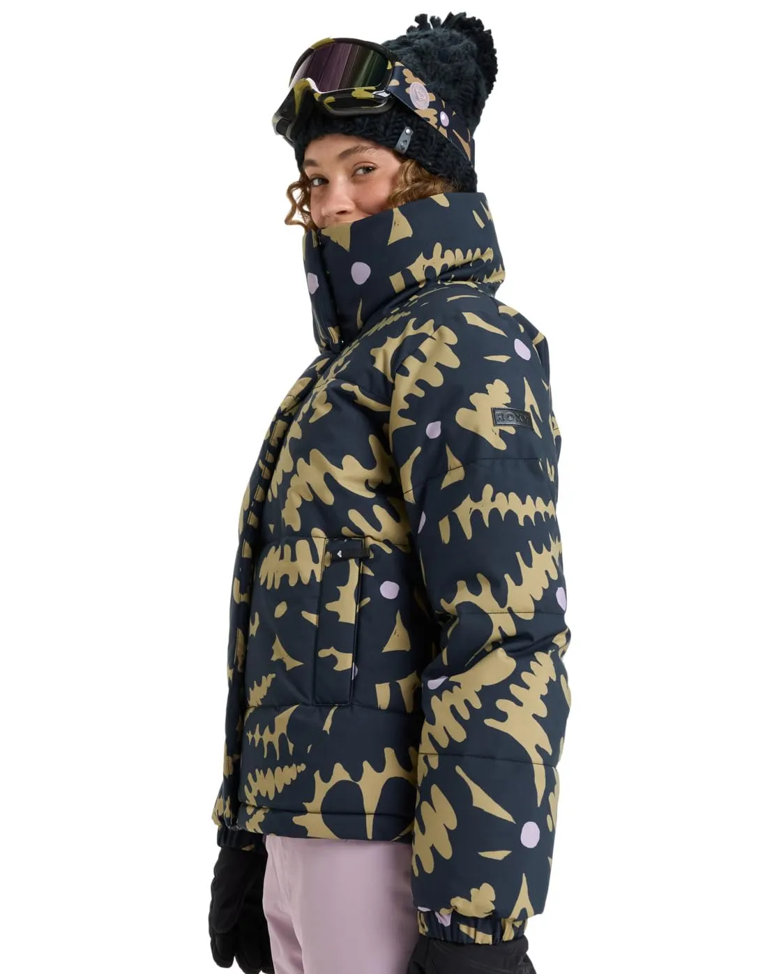 Roxy Rebel Snow Jacket Beige XL - immagine 5