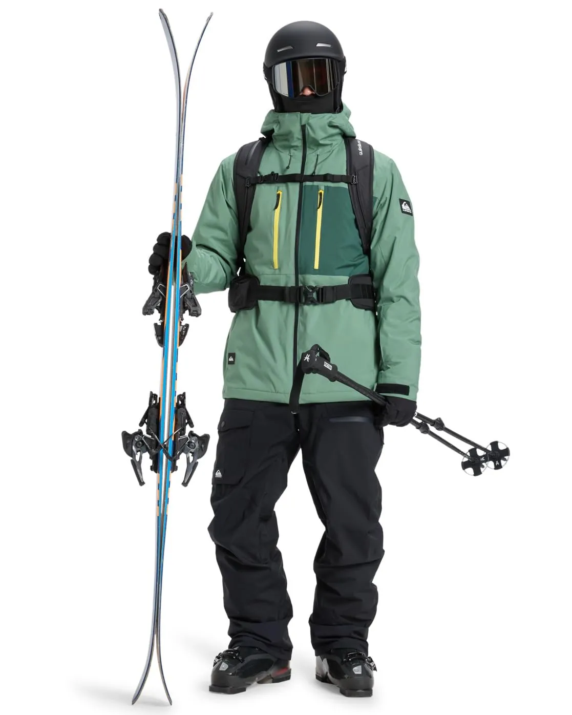 Quiksilver Giacca Snow Sycamore Solid 20K - Verde XS - immagine 4