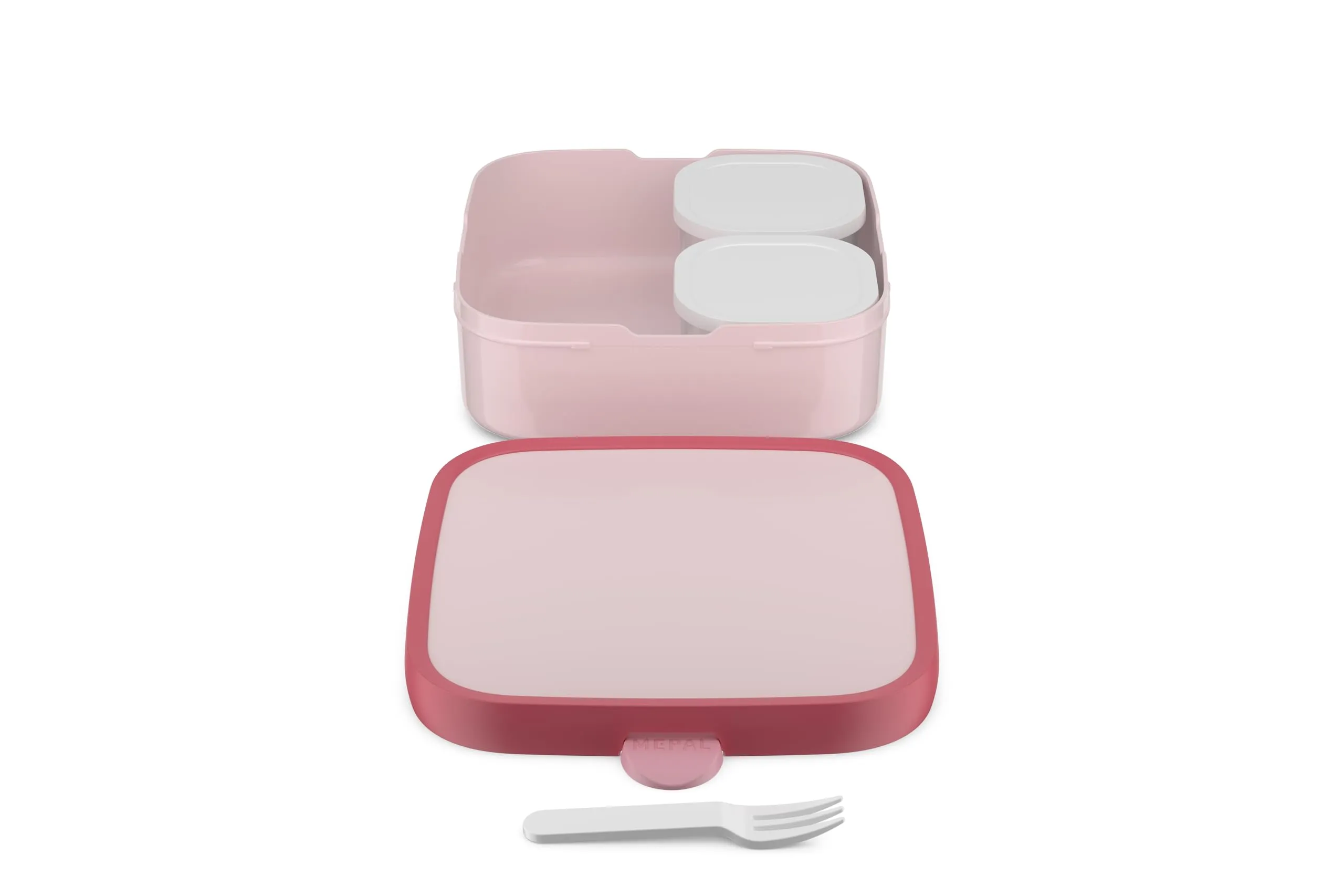 Mepal Campus Bento Lunch Box Grande, 2 Scomparti con Forchetta - immagine 2