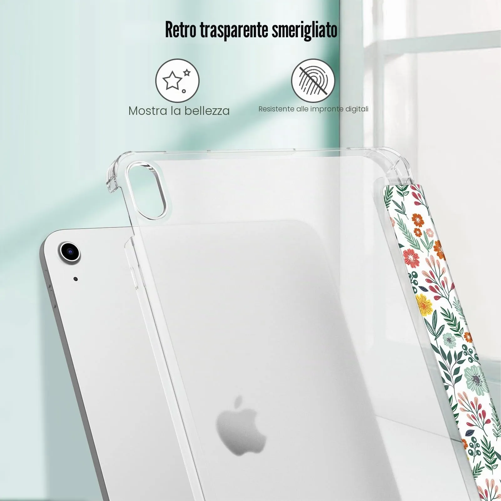 FINTIE Cover for iPad 11th Gen 11" (2025) / iPad 10th Gen 10.9" (2022) - Floral Pattern - Z-Spring Bloom - immagine 8