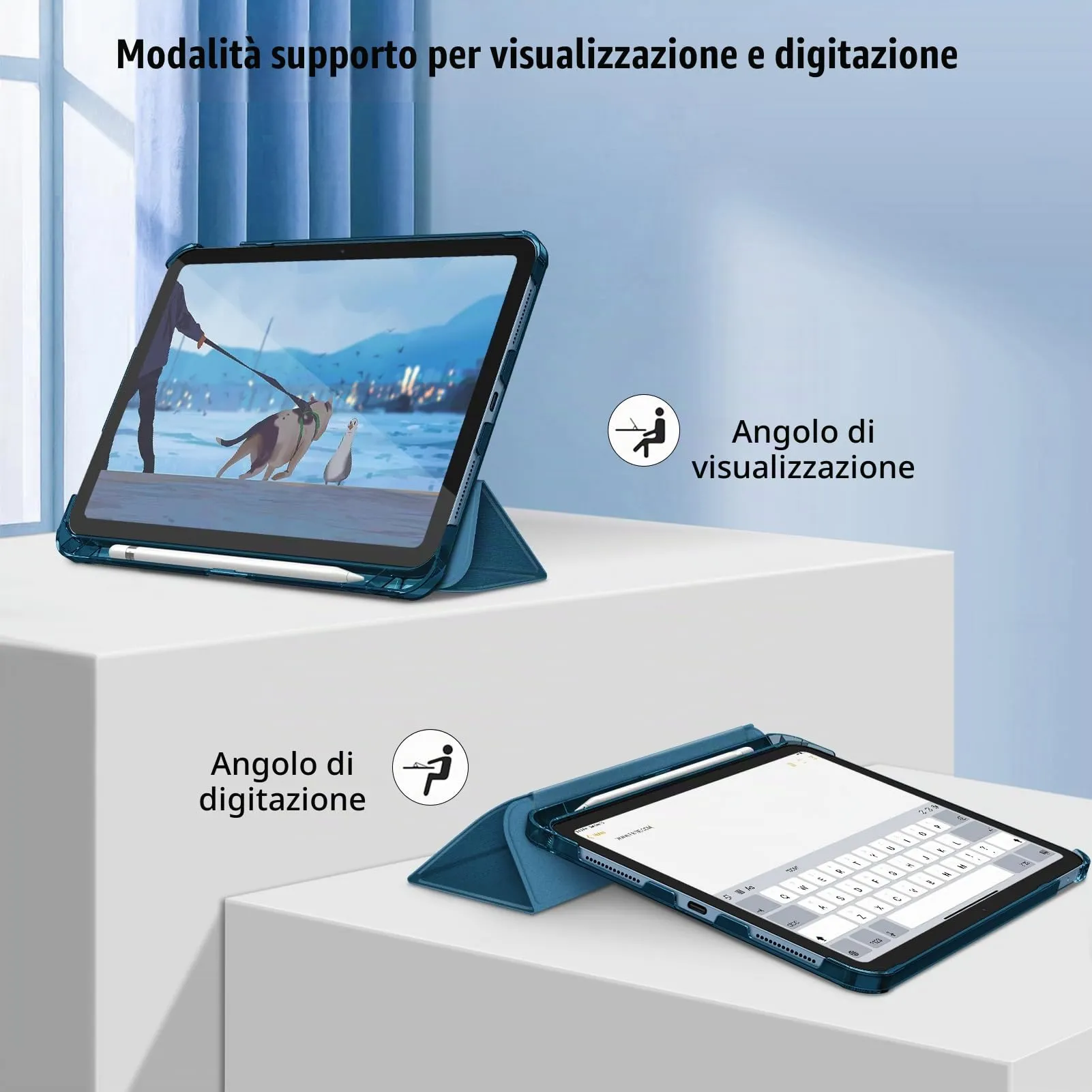 FINTIE Cover per iPad 11ª Gen 11" (2025) / iPad 10ª Gen 10.9" (2022) - immagine 3