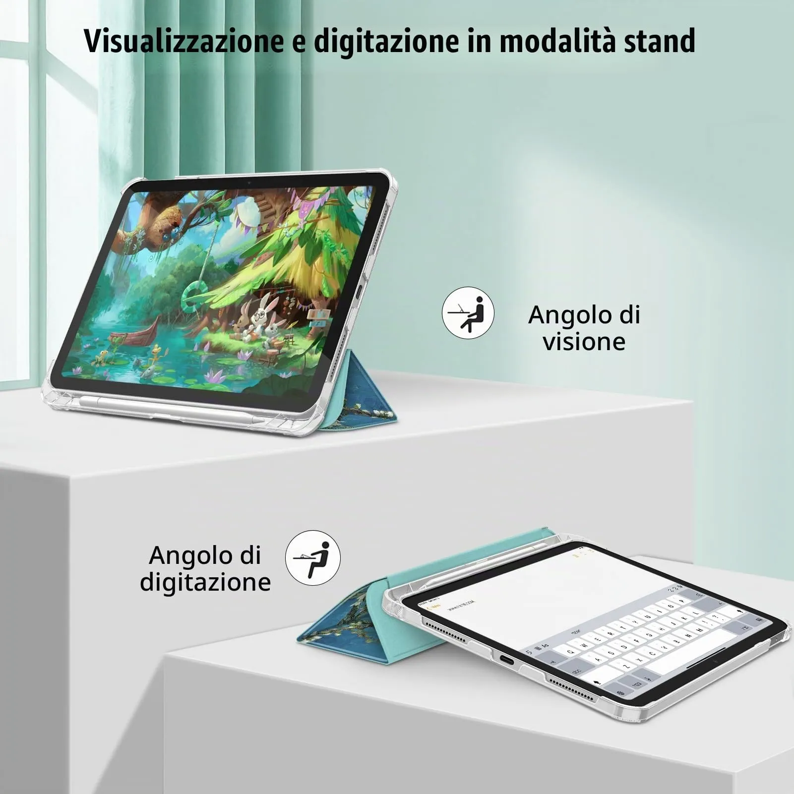 FINTIE Cover per iPad 11ª Gen 11" (2025) e iPad 10ª Gen 10.9" (2022) - immagine 3