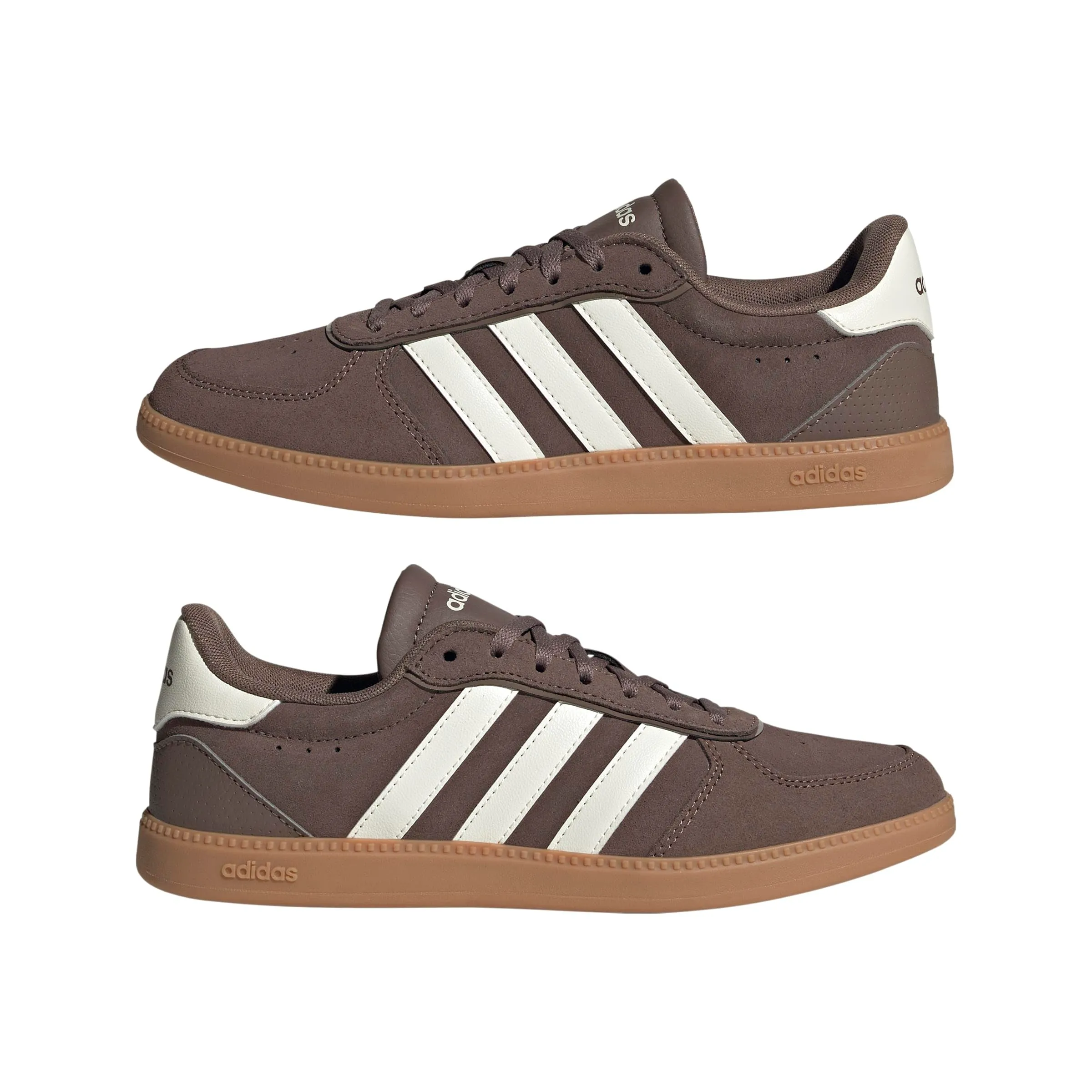 adidas Breaknet Sleek Shoes, Earth Strata/Off White/Gum10, 36 EU - immagine 6
