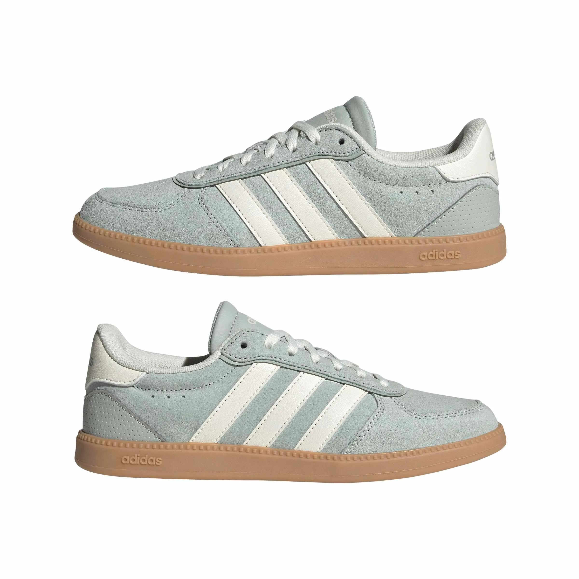 adidas Breaknet Sleek Shoes - Wonder Silver/Off White/Gum 3 - immagine 7