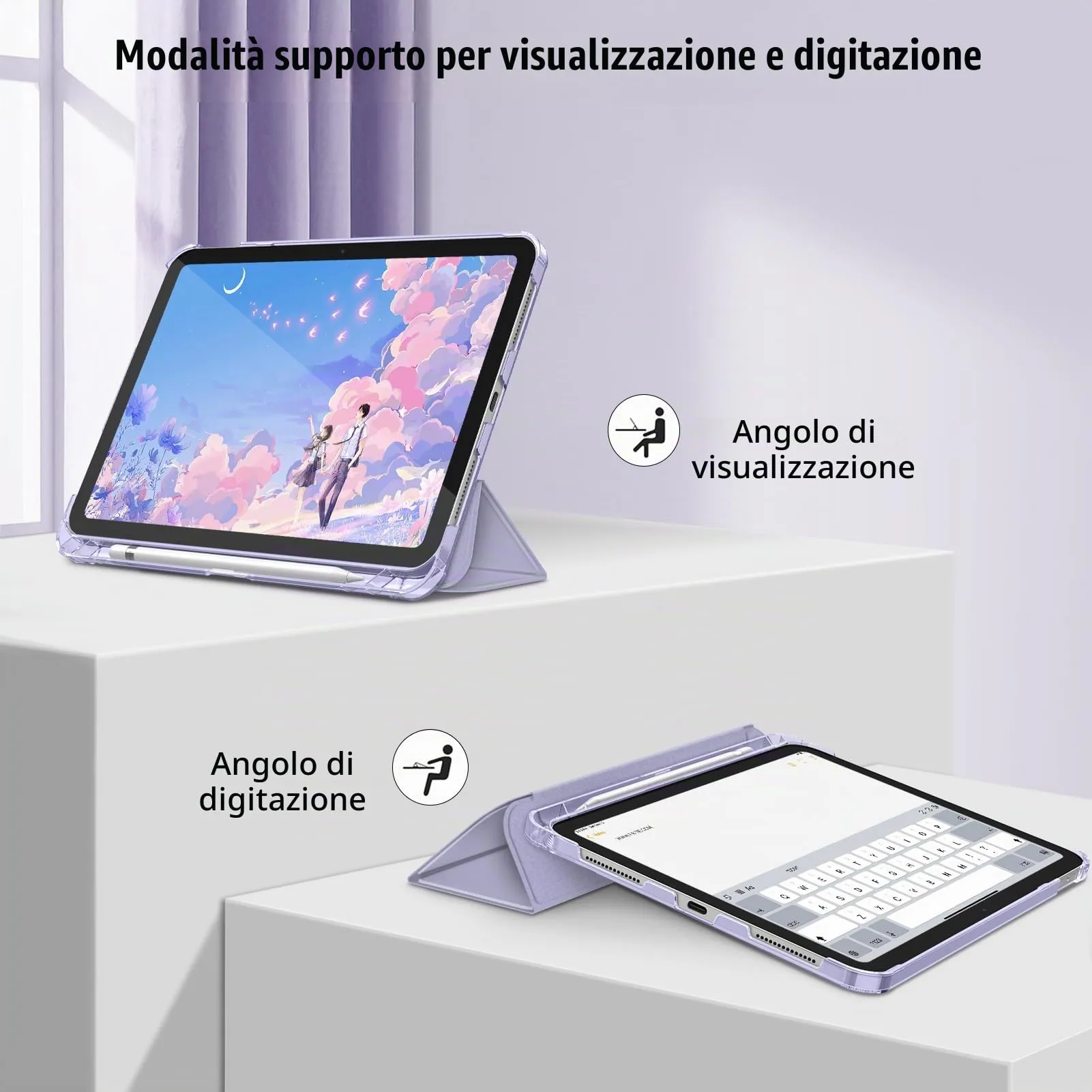FINTIE Cover for iPad 11th Gen 11" (2025) and iPad 10th Gen 10.9" (2022) - immagine 3