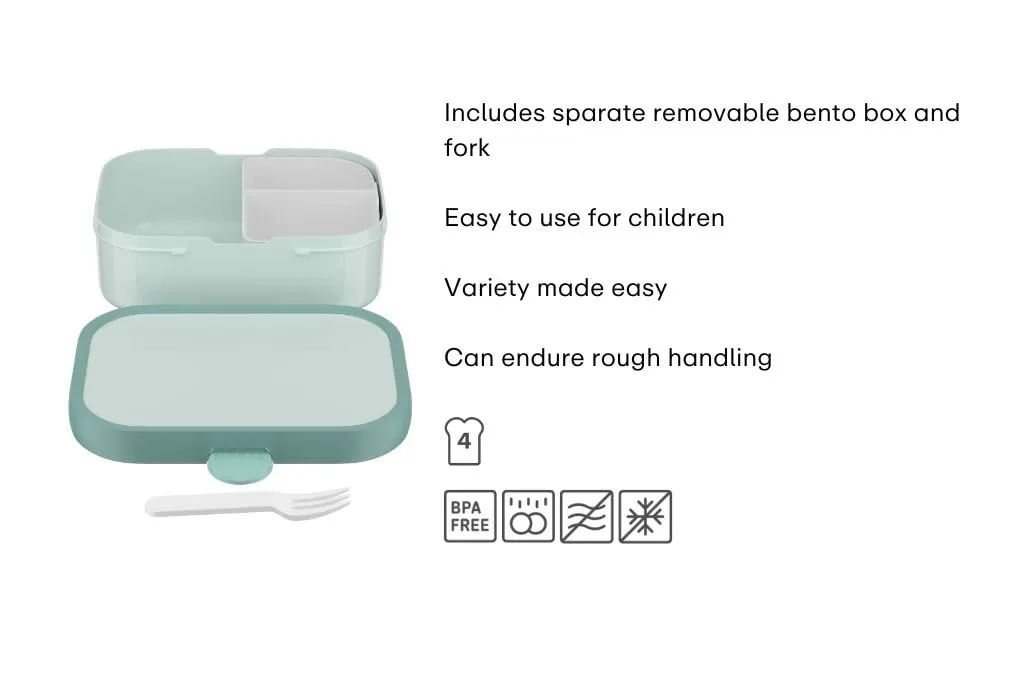 Mepal Campus Lunch Box with Bento Compartment and Fork - immagine 3
