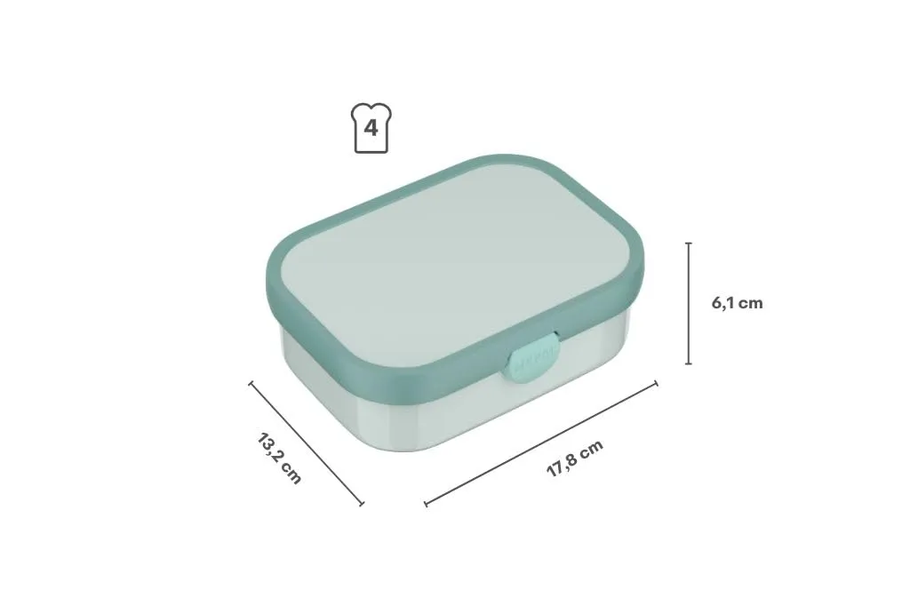 Mepal Campus Lunch Box with Bento Compartment and Fork - immagine 4