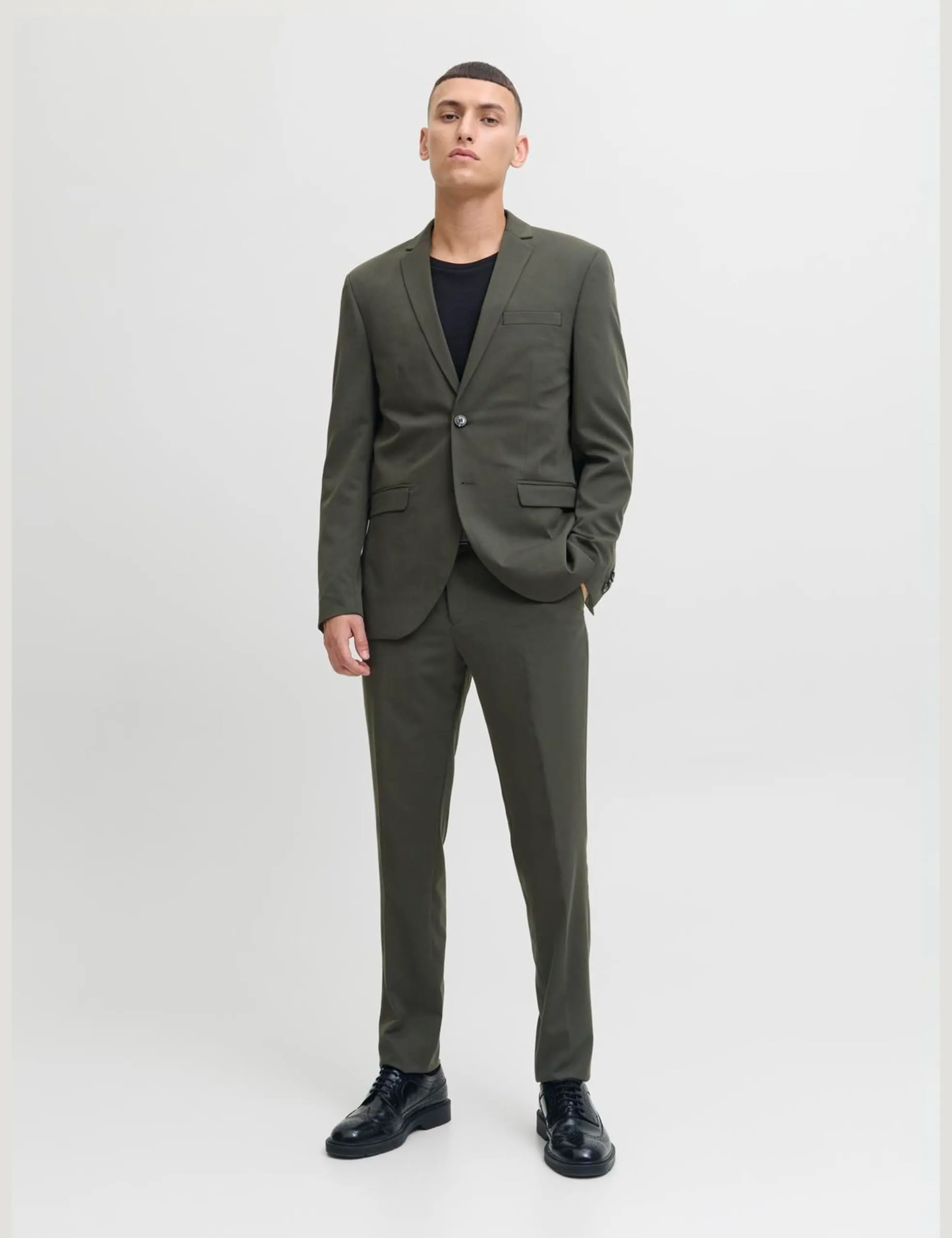 Jack & Jones JPRFRANCO Completo Super Slim Fit Verde 52 - immagine 3