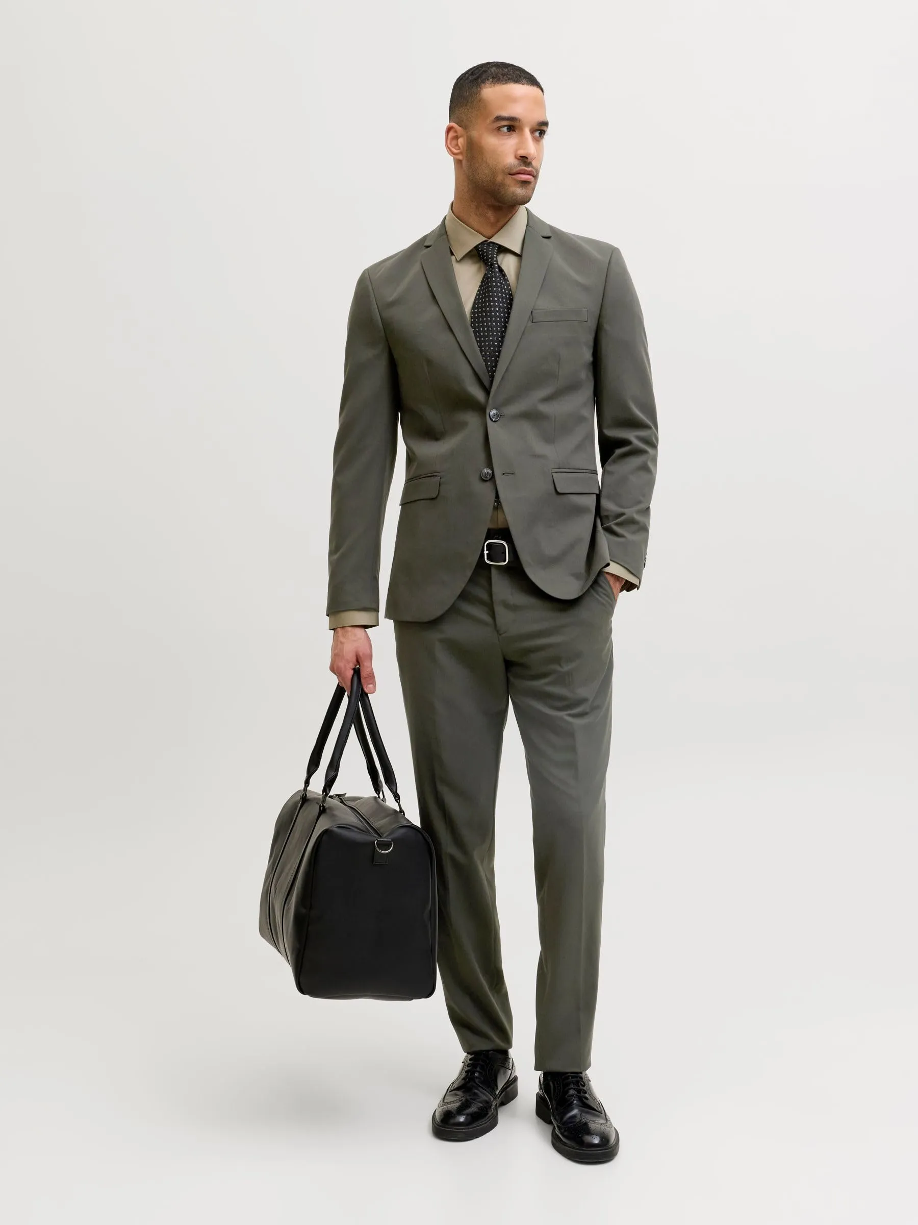 Jack & Jones JPRFRANCO Completo Super Slim Fit Verde 54 - immagine 5