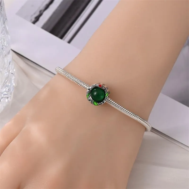 KUNSIR Ciondolo in Argento Sterling 925 con Cubic Zirconia per Braccialetti e Collane Europei - immagine 4