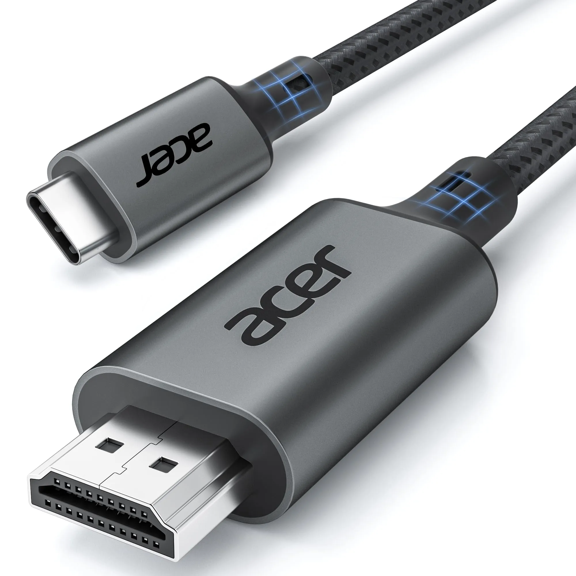 Acer Cavo USB-C a HDMI 4K@60Hz Thunderbolt 3/4 HDMI 2.0, 2m - immagine 1