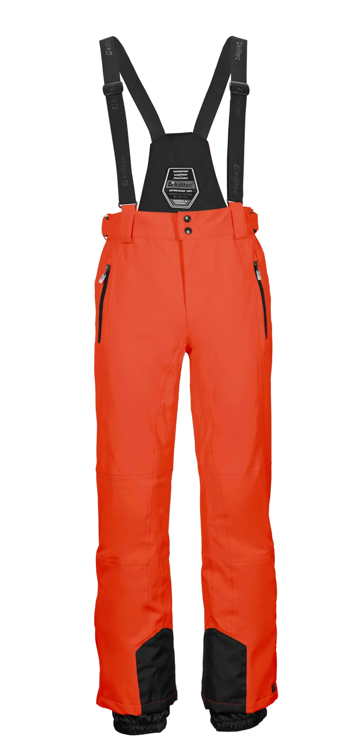 Killtec KSW 100 Enosh MN Ski Pants, Dark Orange, S, 43431-000 - immagine 1