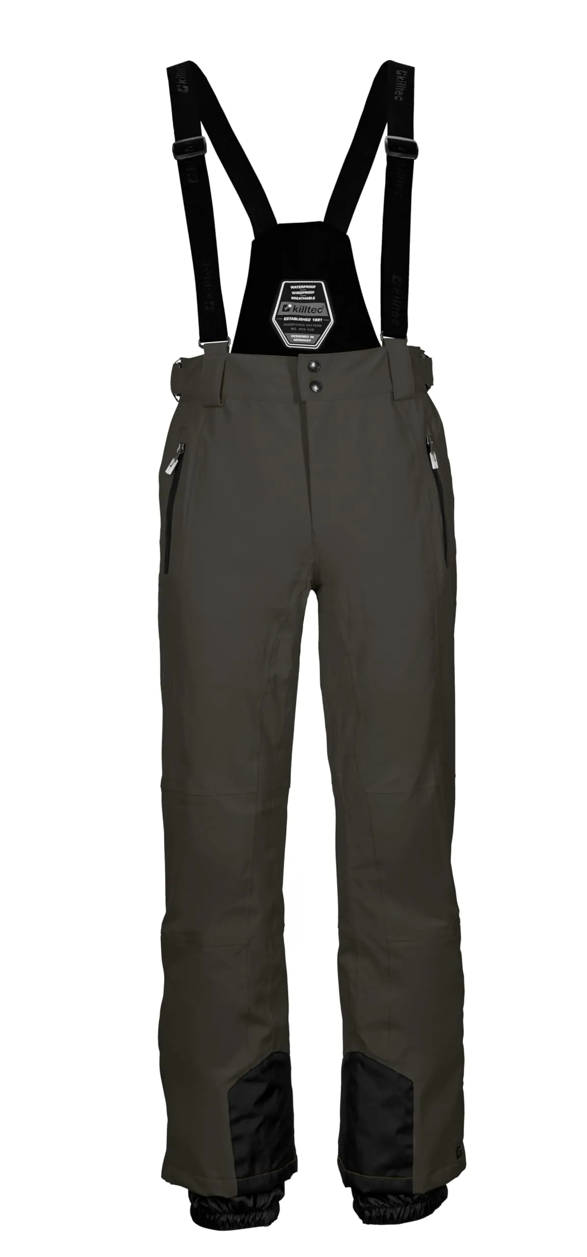 Killtec KSW 100 Enosh MN Ski Pants, Dark Olive, S, 43431-000 - immagine 1