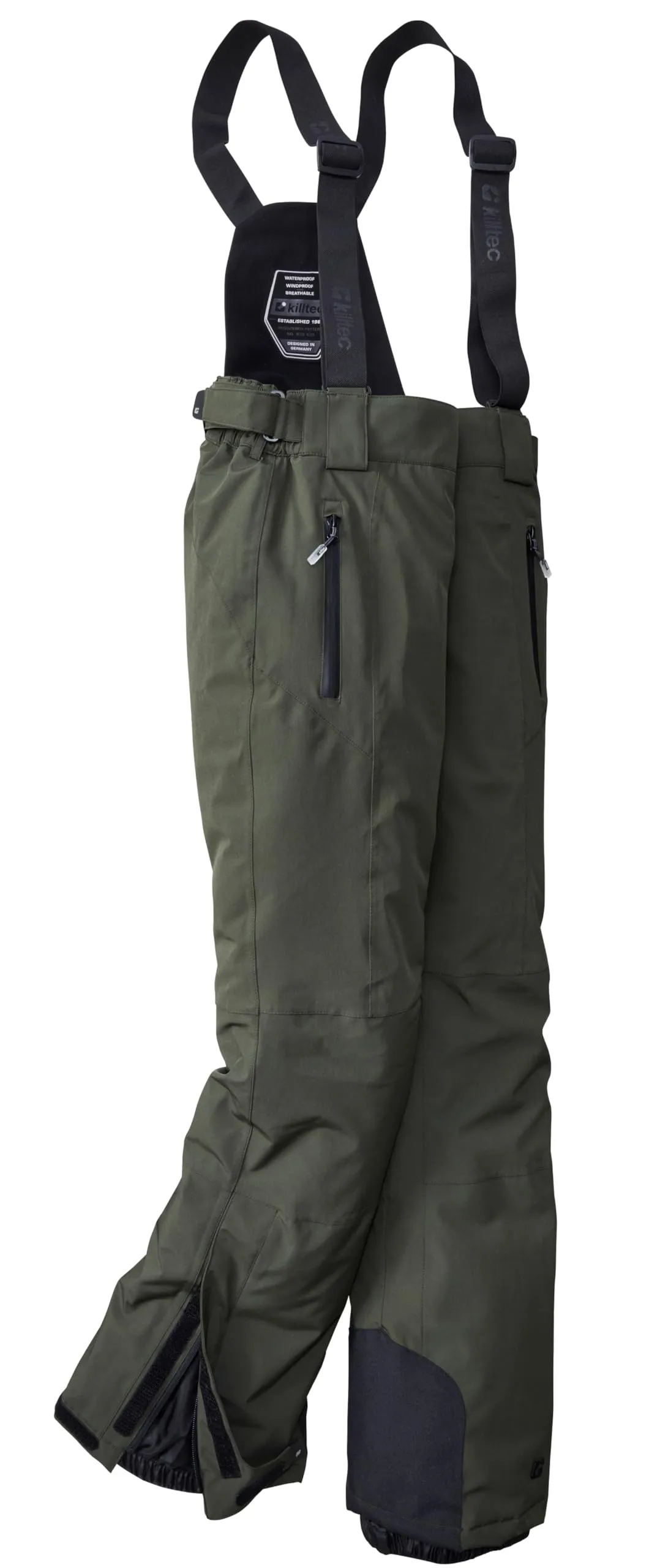 Killtec KSW 100 Enosh MN Ski Pants, Dark Olive, S, 43431-000 - immagine 4