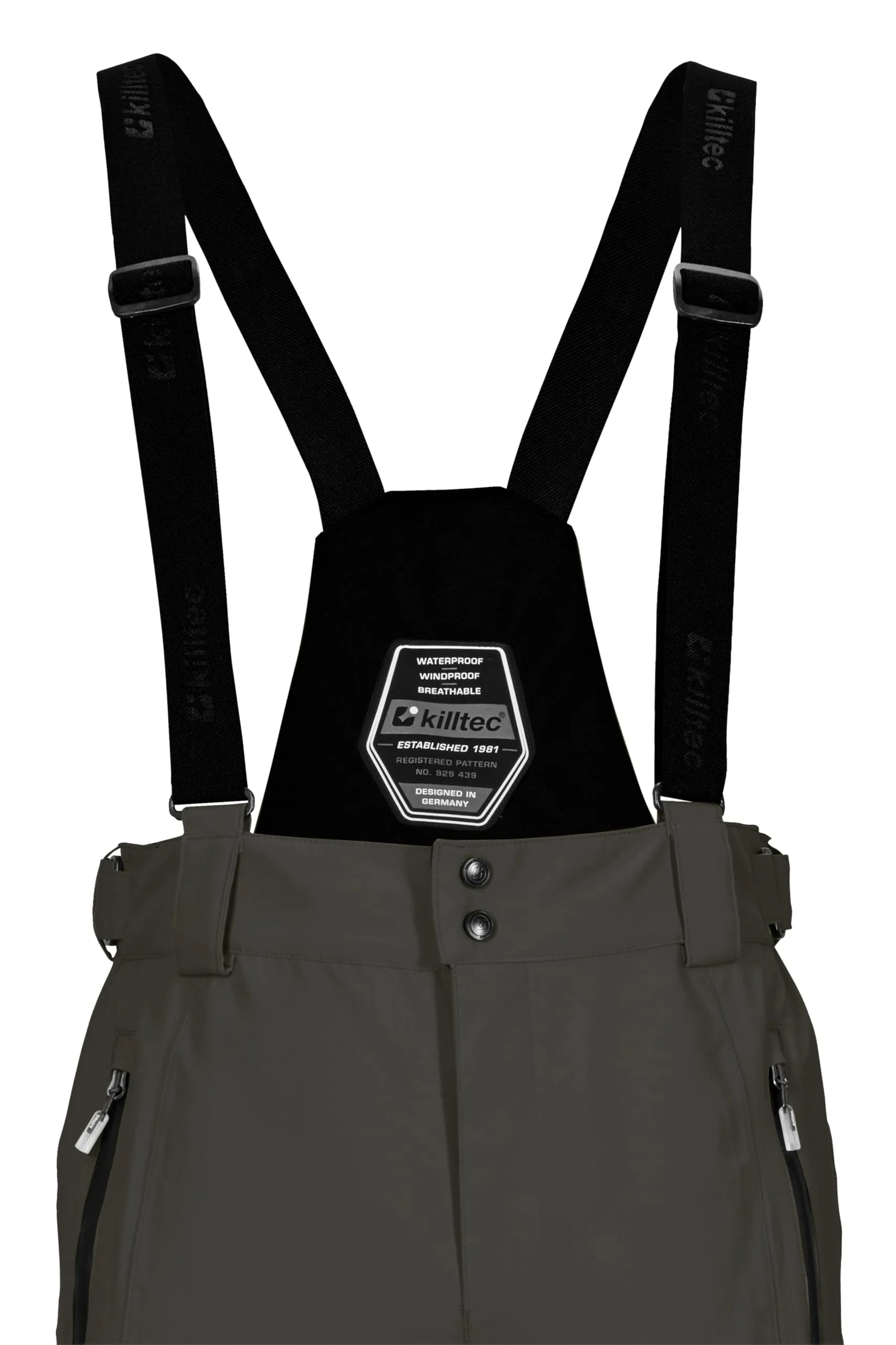 Killtec Enosh MN Ski Pants KSW 100, Dark Olive, L, 43431-000 - immagine 5