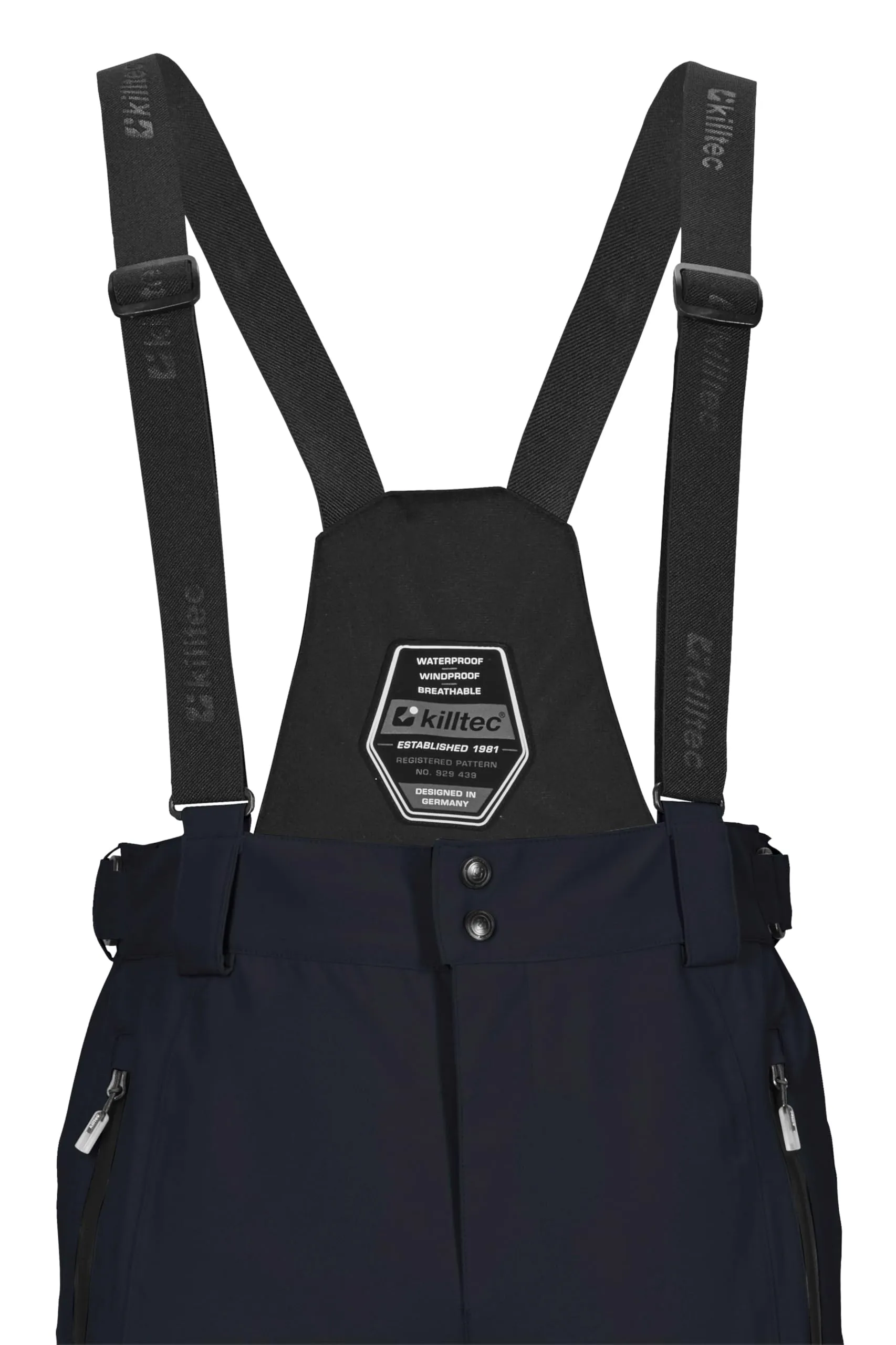 Killtec KSW 100 Enosh MN Ski Pants, Black Blue, XL, 43431-000 - immagine 4