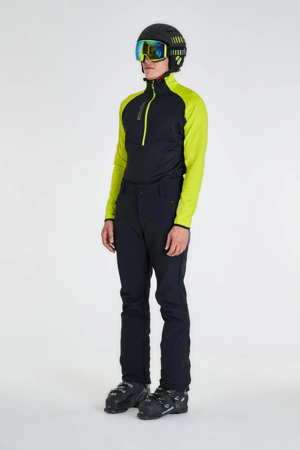 RH+ Pantaloni da Sci da Uomo, Nero, S - immagine 8