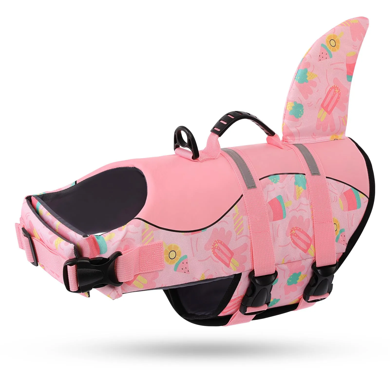 Queenmore Giubbotto Salvagente per Cane, Taglia XL, Babyrosa - immagine 1