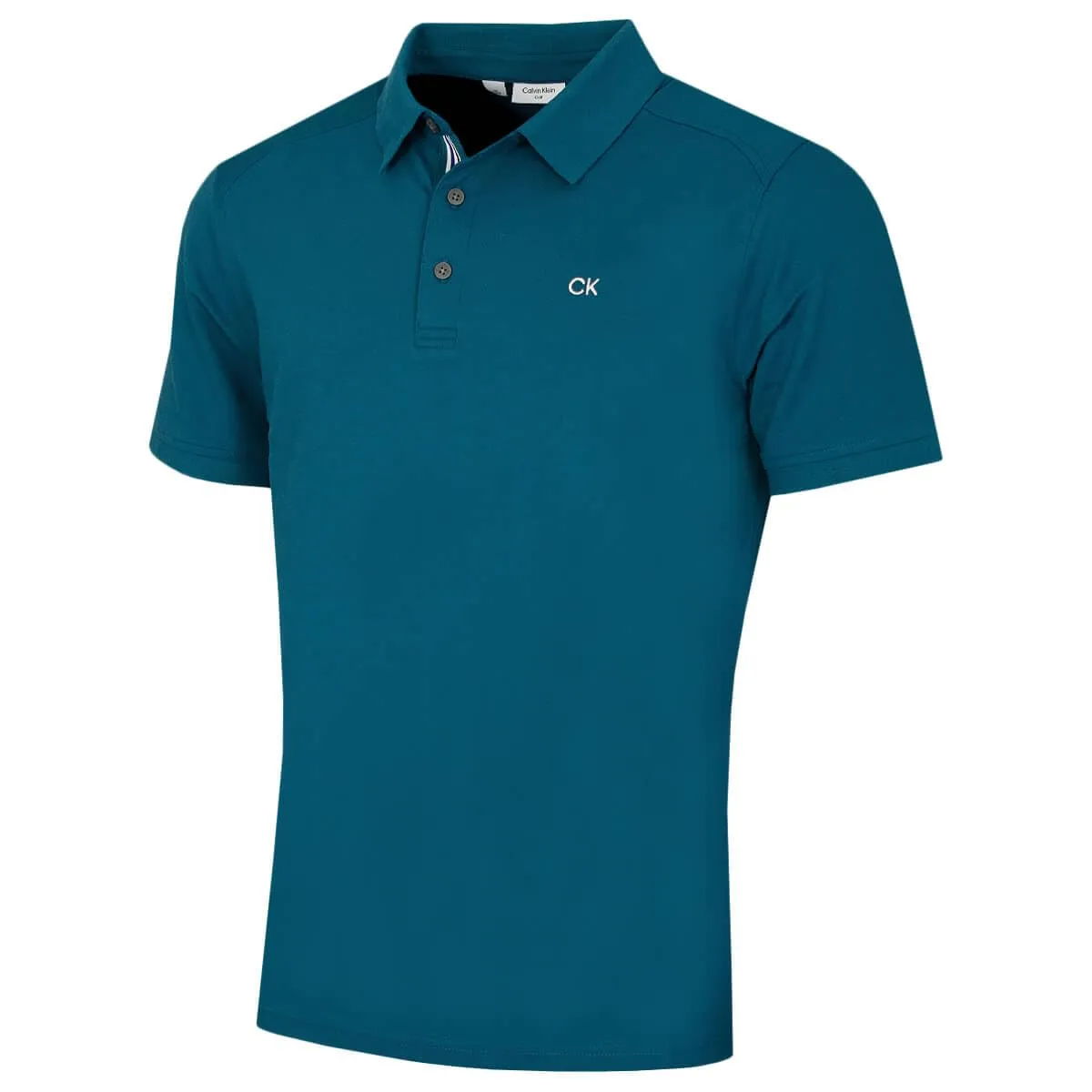 Calvin Klein Polo Golf Uomo Campus Petrol Sport - S - immagine 1