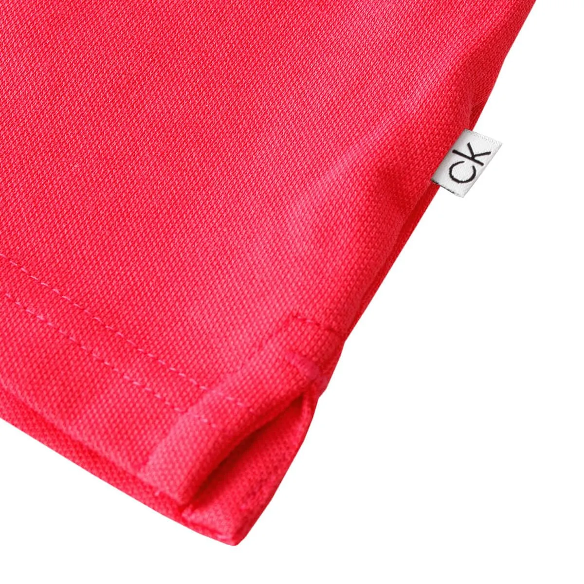 Calvin Klein Polo Golf Uomo Campus a 3 Bottoni - Lampone - 3XL - immagine 6