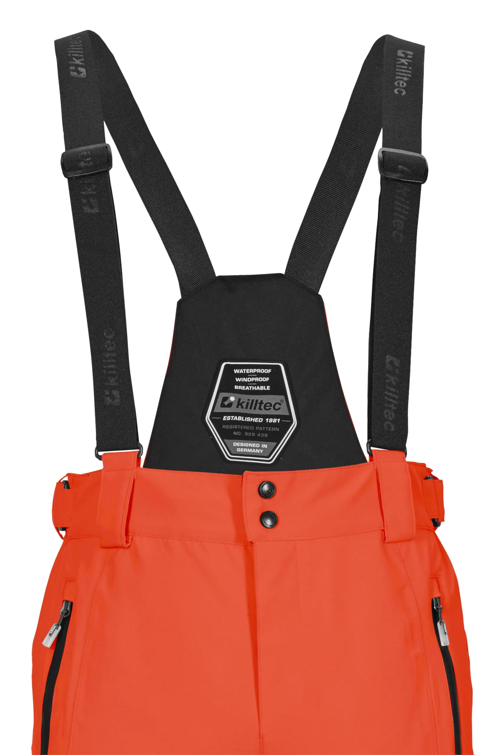 Killtec KSW 100 Enosh MN Ski Pants, Dunkelorange, 3XL, 43431-000 - immagine 4