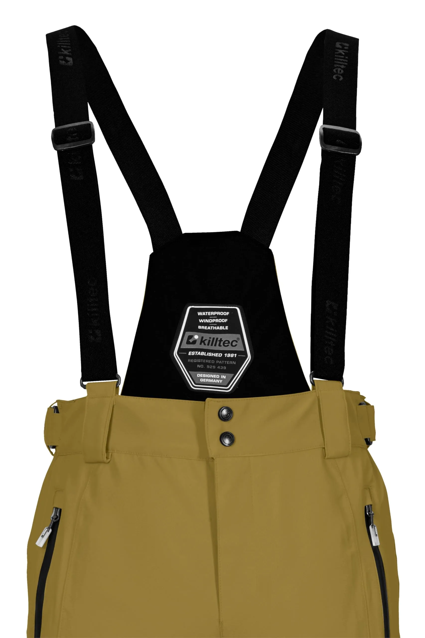 Killtec KSW 100 Enosh MN Ski Pants, Pale Olive, S, 43431-000 - immagine 4