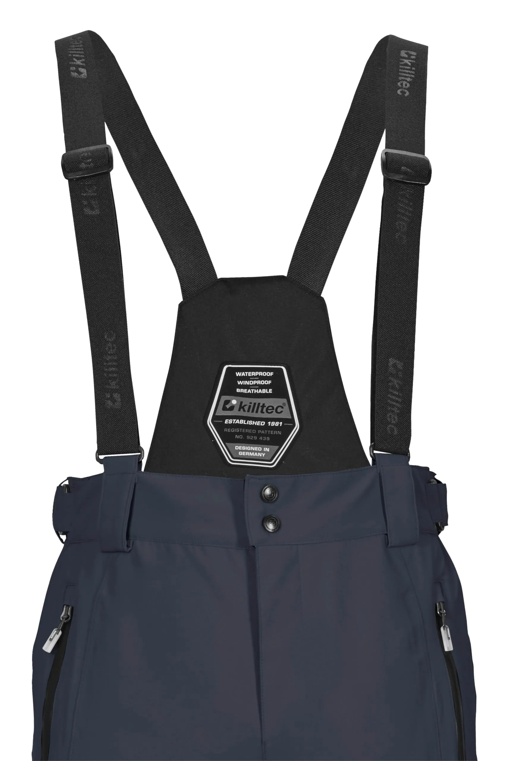 Killtec KSW 100 Enosh MN Ski Pants, Dark Blue, L, 43431-000 - immagine 3