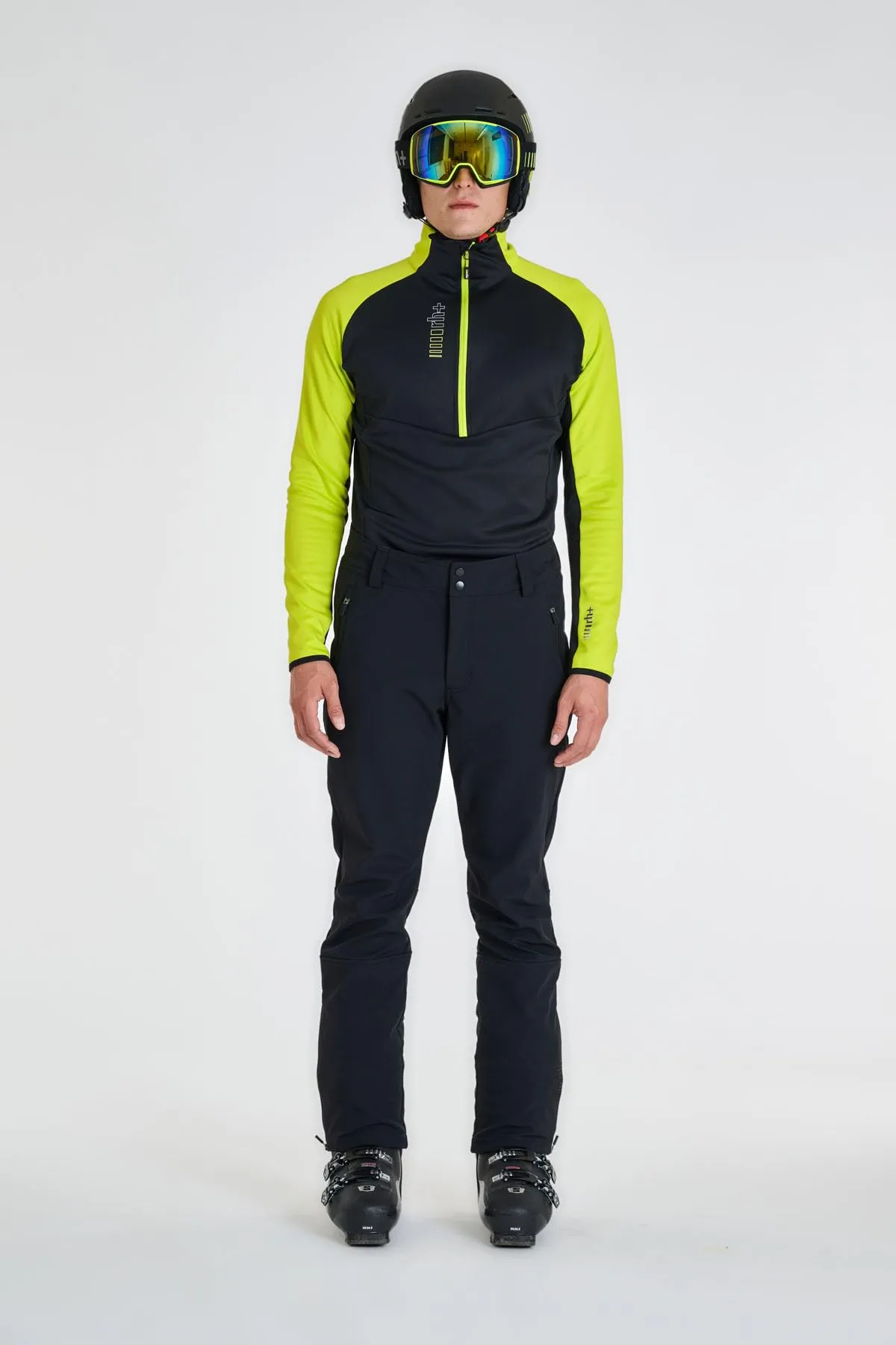 rh+ Pantaloni da Sci da Uomo, Nero, XL - immagine 7
