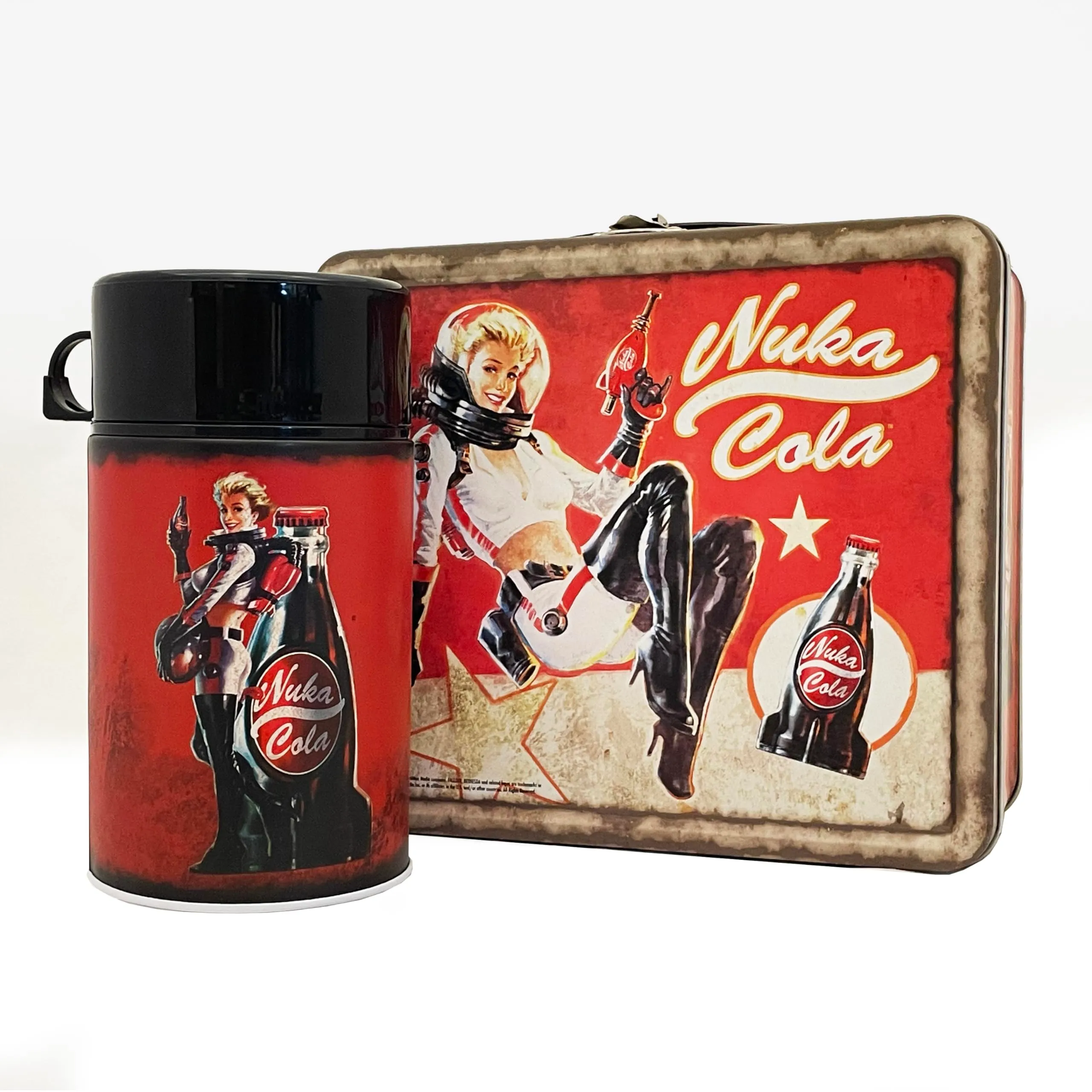 FanWraps Nuka Cola Weathered Lunch Box and Flask Set - immagine 2
