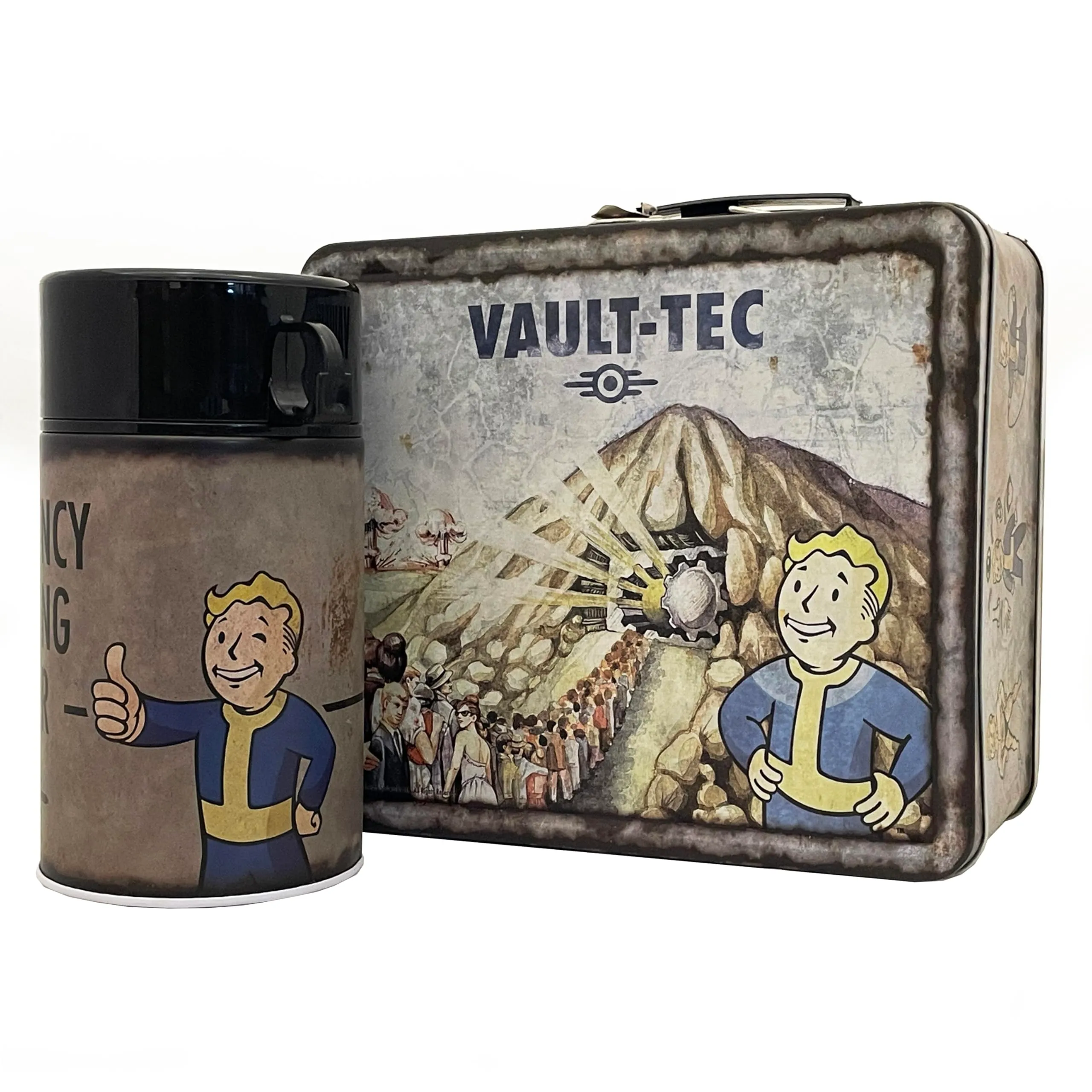 FanWraps Fallout Vault-Tec Weathered Lunch Box and Water Bottle - immagine 2