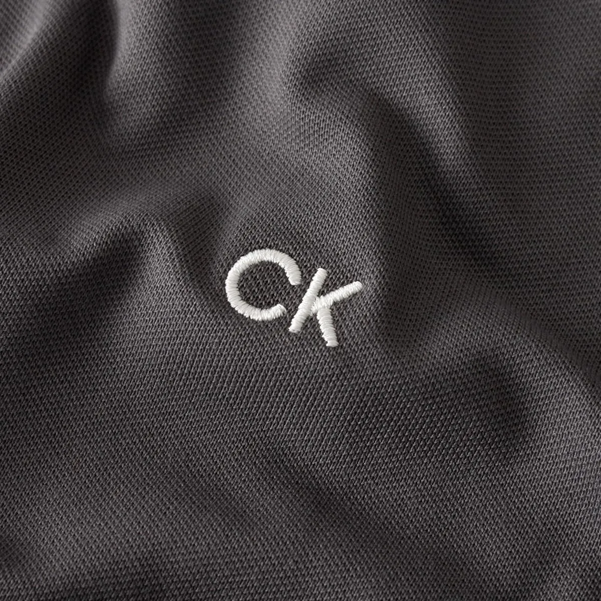 Calvin Klein Polo Golf Uomo Campus Sport Antracite - S - immagine 5