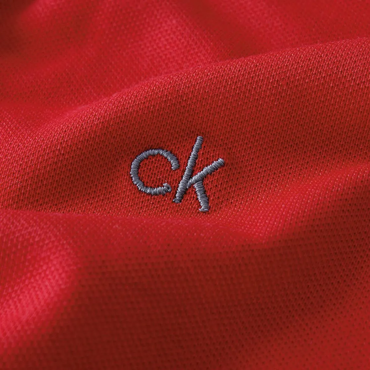 Calvin Klein Polo Golf Uomo Campus Rosso XXXXXL - immagine 2