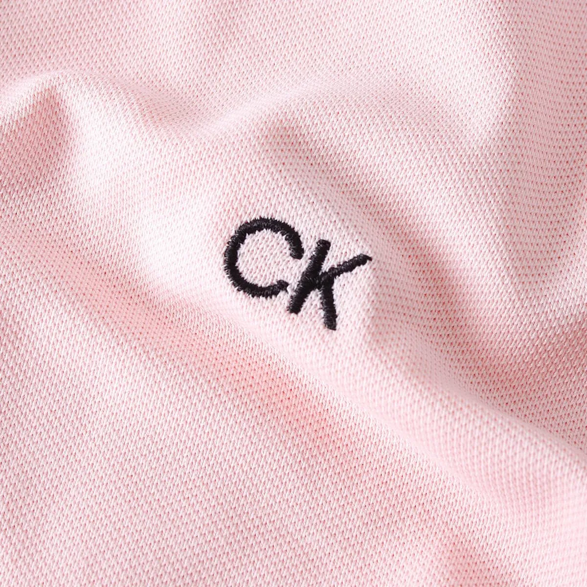 Calvin Klein Polo Golf Leggera Punta Campus Uomo - Baby Pink Tipped - M - immagine 5